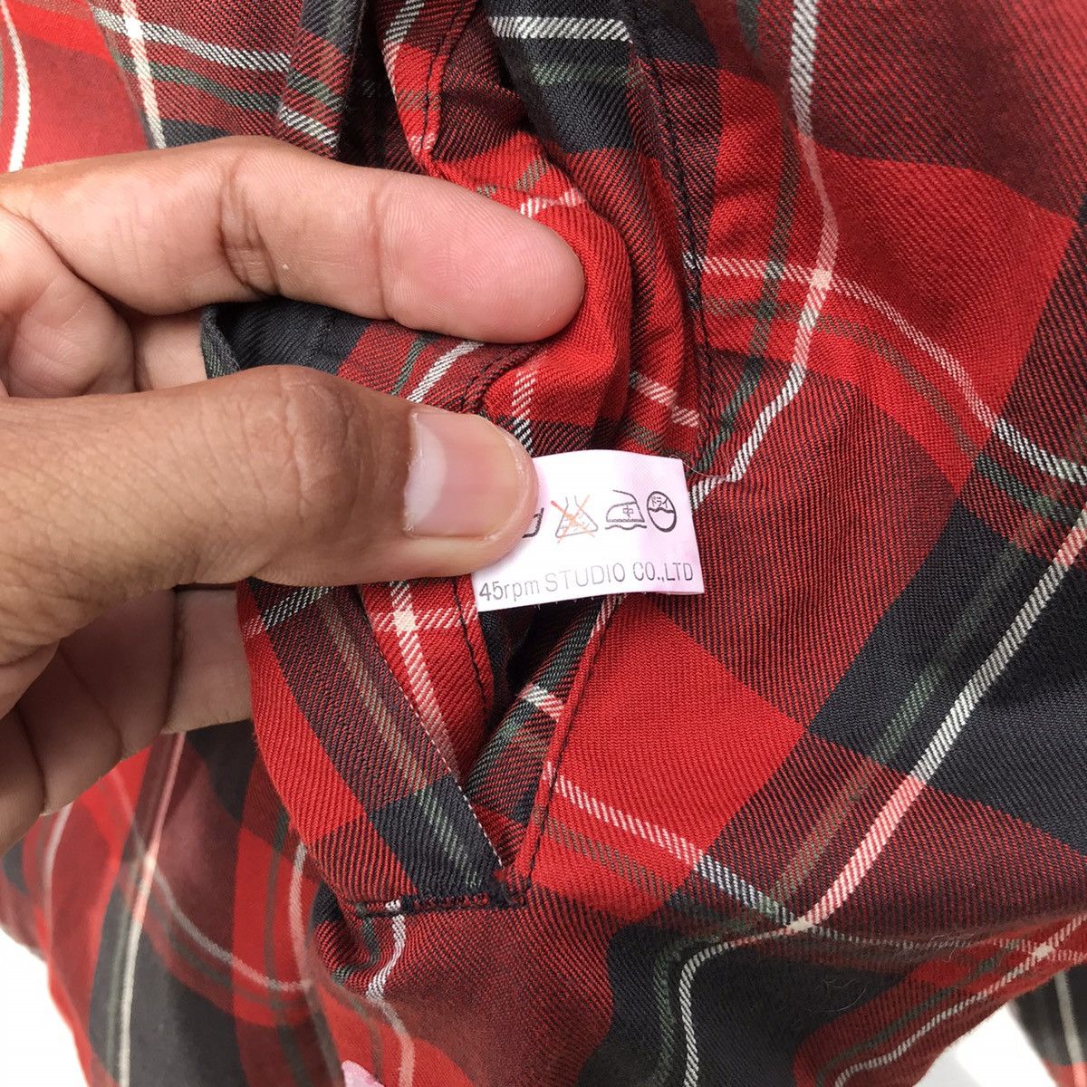 45rpm 45rpm Studios Reversible Plaid Jacket 45rpm Japan Designer Size US M / EU 48-50 / 2 - 22 Thumbnail