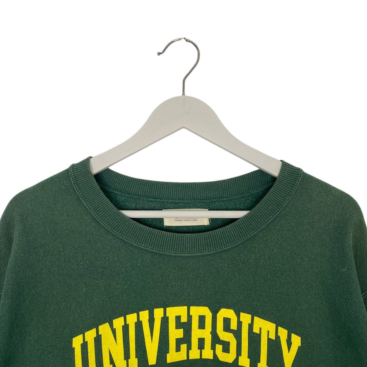 Other Vintage University Sweatshirt Crewneck Big Printed Green Size US L / EU 52-54 / 3 - 4 Thumbnail