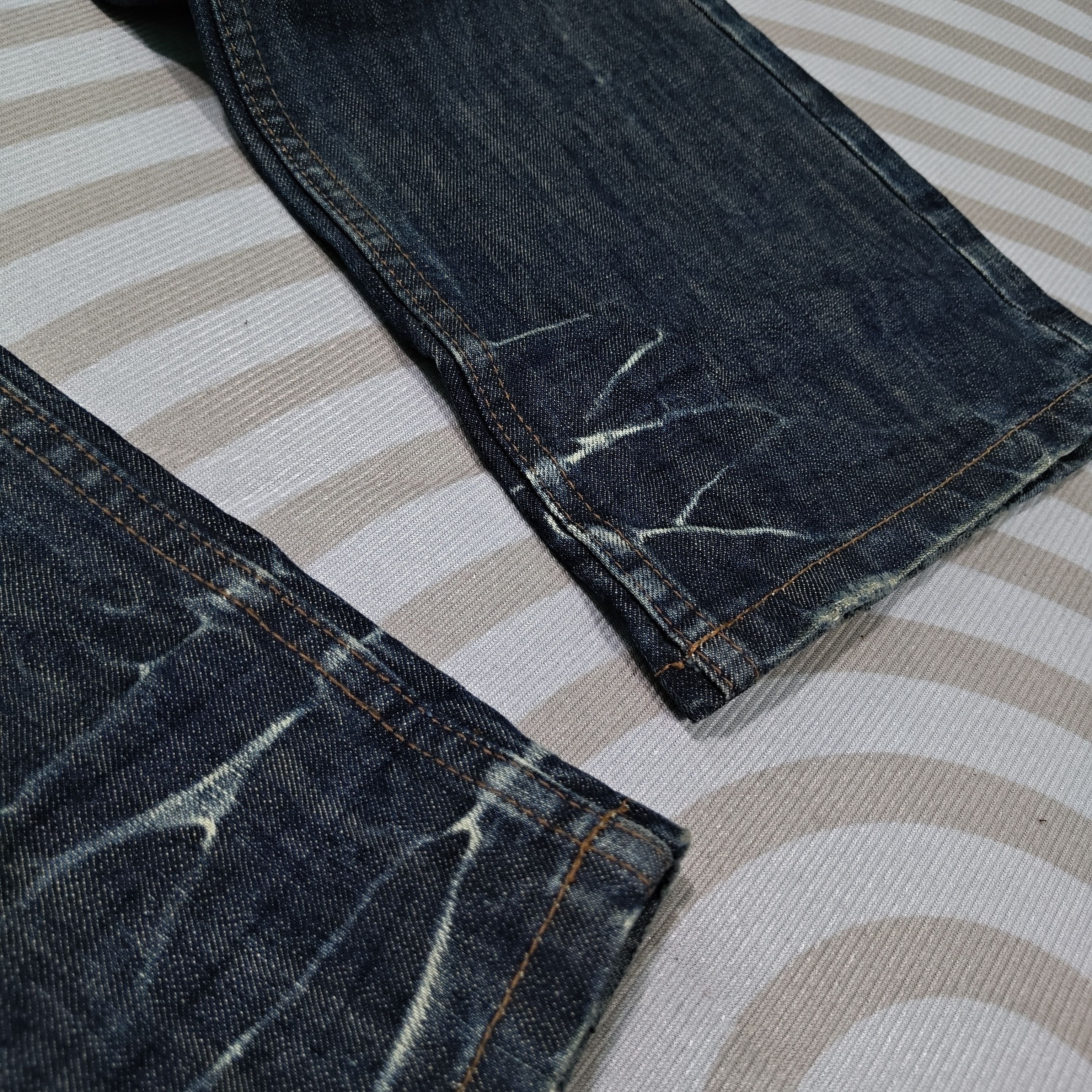 Art Comes First Japanese Brand Back Number Jeans Size US 32 / EU 48 - 9 Thumbnail