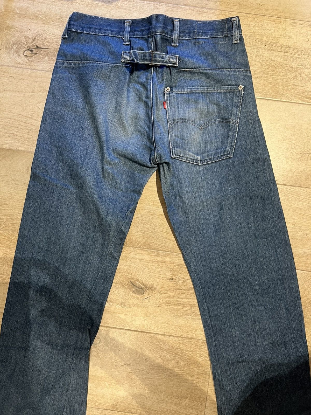 Levi's Levi’s Engineer Italy/UK dual Made Cinch Back Button Fly Size US 32 / EU 48 - 1 Thumbnail