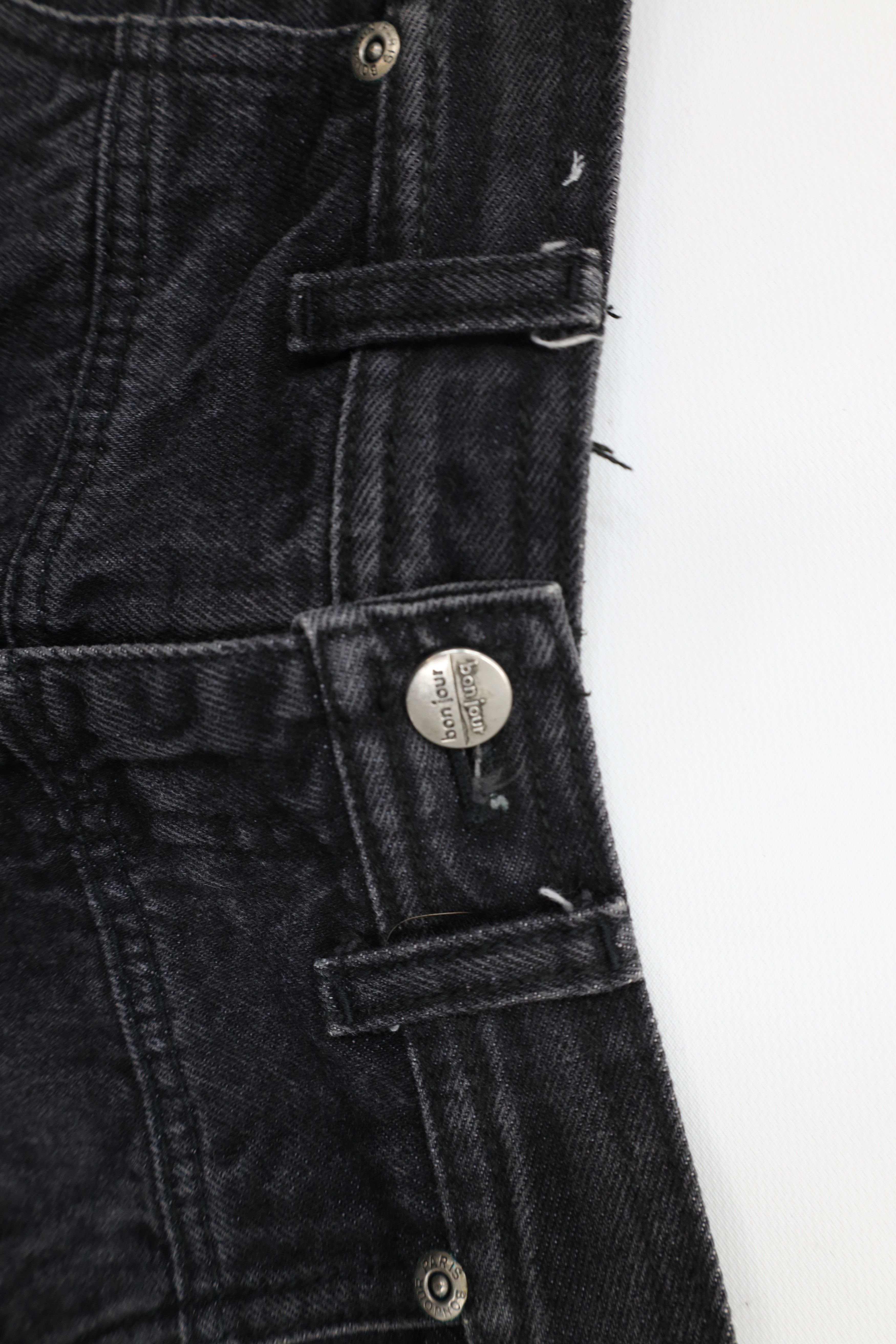 Vintage Vintage 90s Streetwear High Waist Tapered Leg Jeans Size 27" / US 4 / IT 40 - 7 Thumbnail