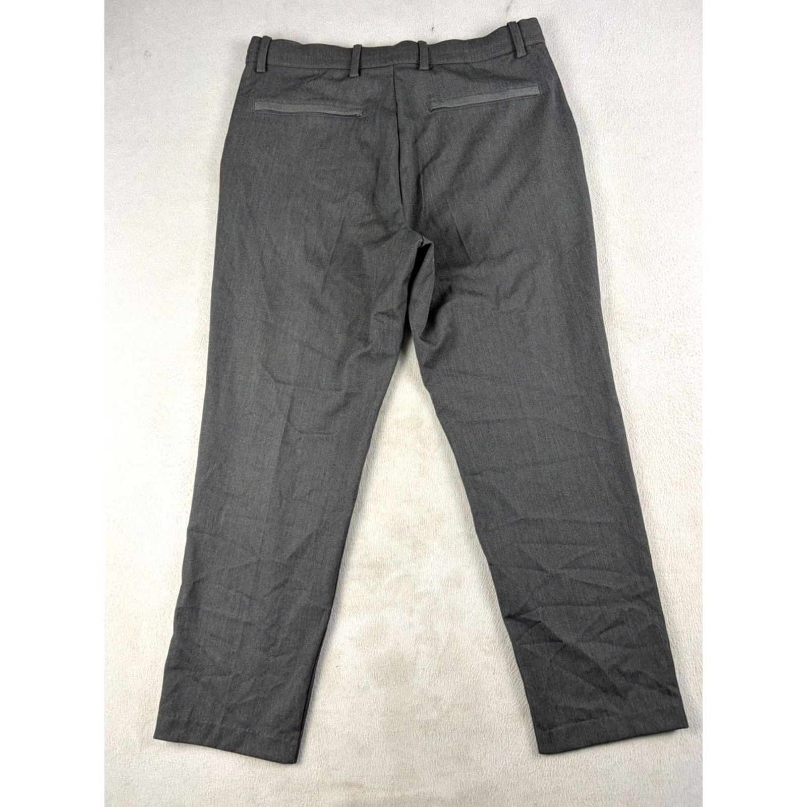 Quince Quince Pants Mens 34x28 Gray Ultra Stretch 24/7 Smart Chino Performance NEW Size US 34 / EU 50 - 3 Thumbnail