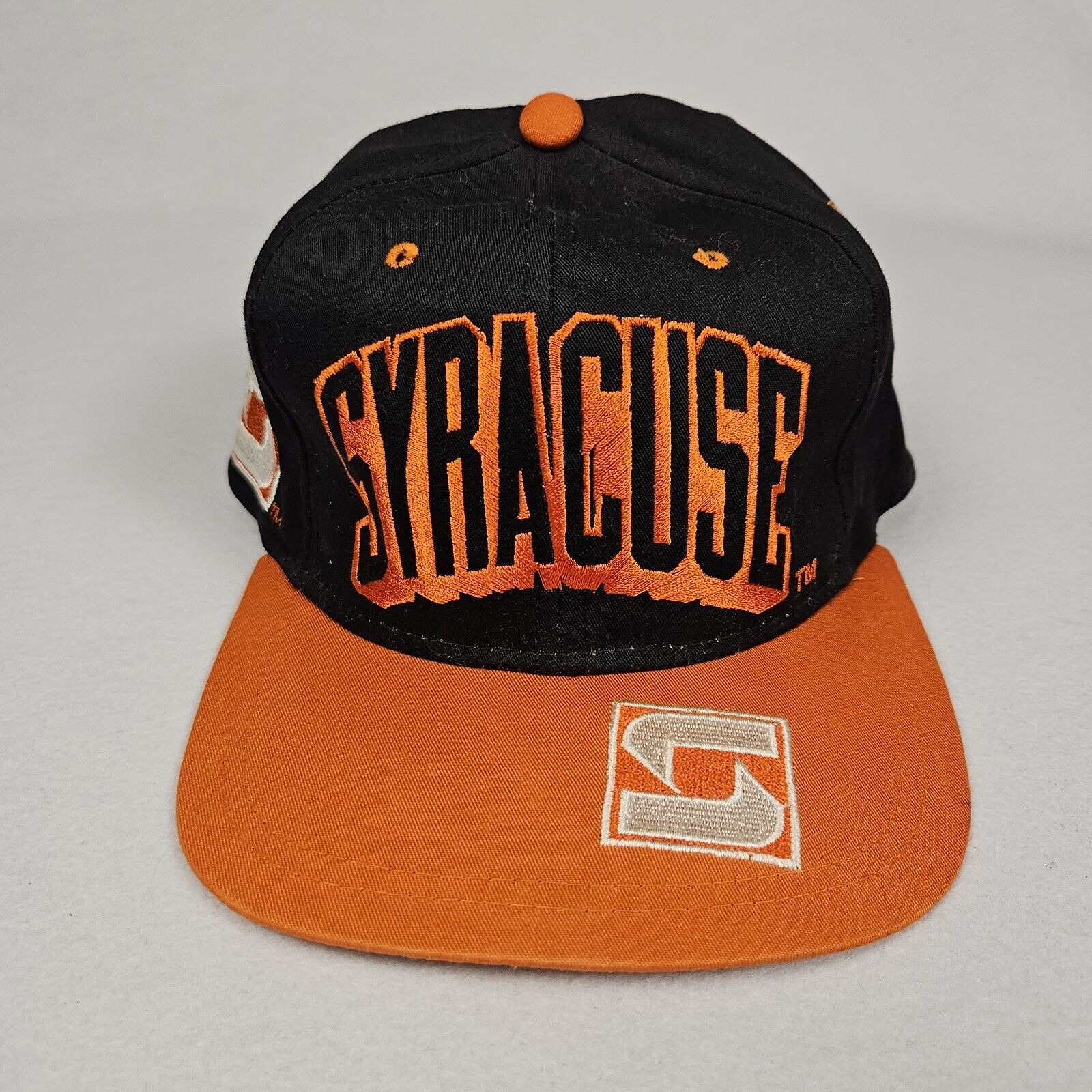 Vintage VTG Syracuse University Orangemen Snap Back Hat Boy America Size ONE SIZE - 14 Thumbnail