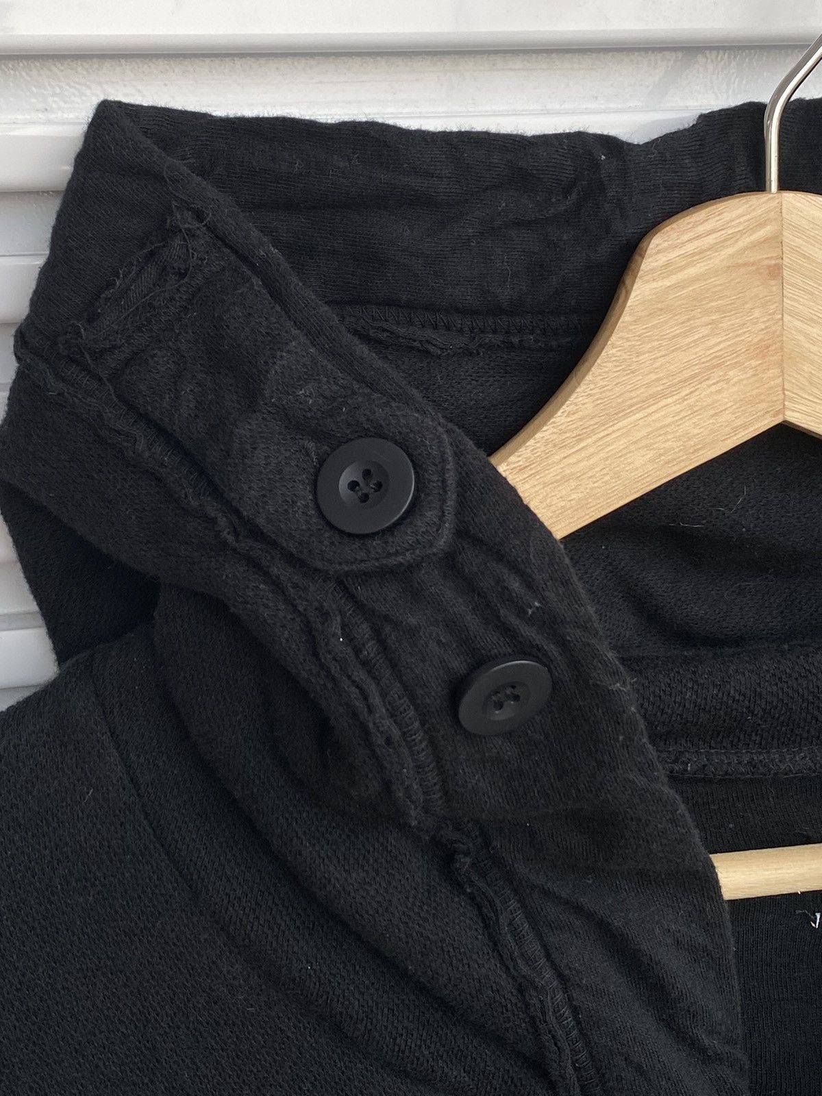 Final Home × Issey Miyake × Japanese Brand Vintage Final Home Issey Miyake Button Hoodies Size US M / EU 48-50 / 2 - 5 Thumbnail