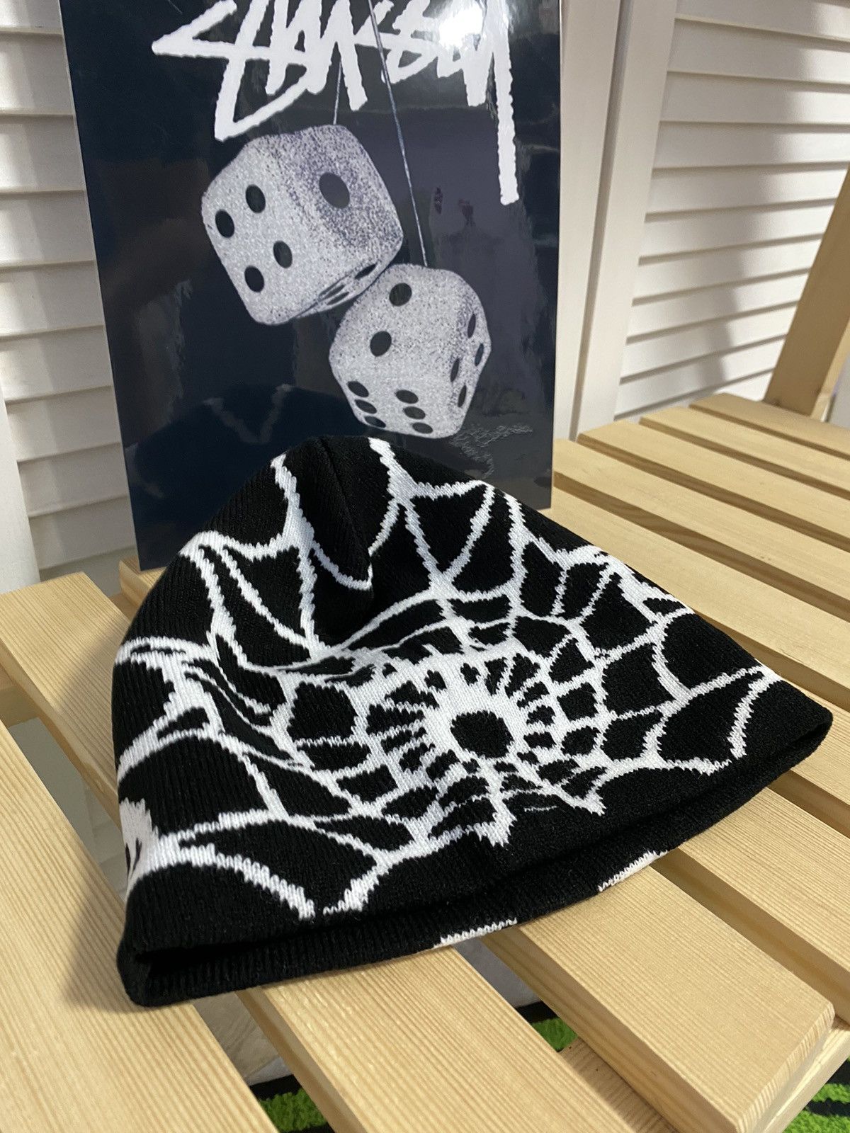 Hysteric Glamour × Japanese Brand Hype Winter Opium Avantgarde Hat Spider Web Cobweb Spyder Size ONE SIZE - 3 Thumbnail