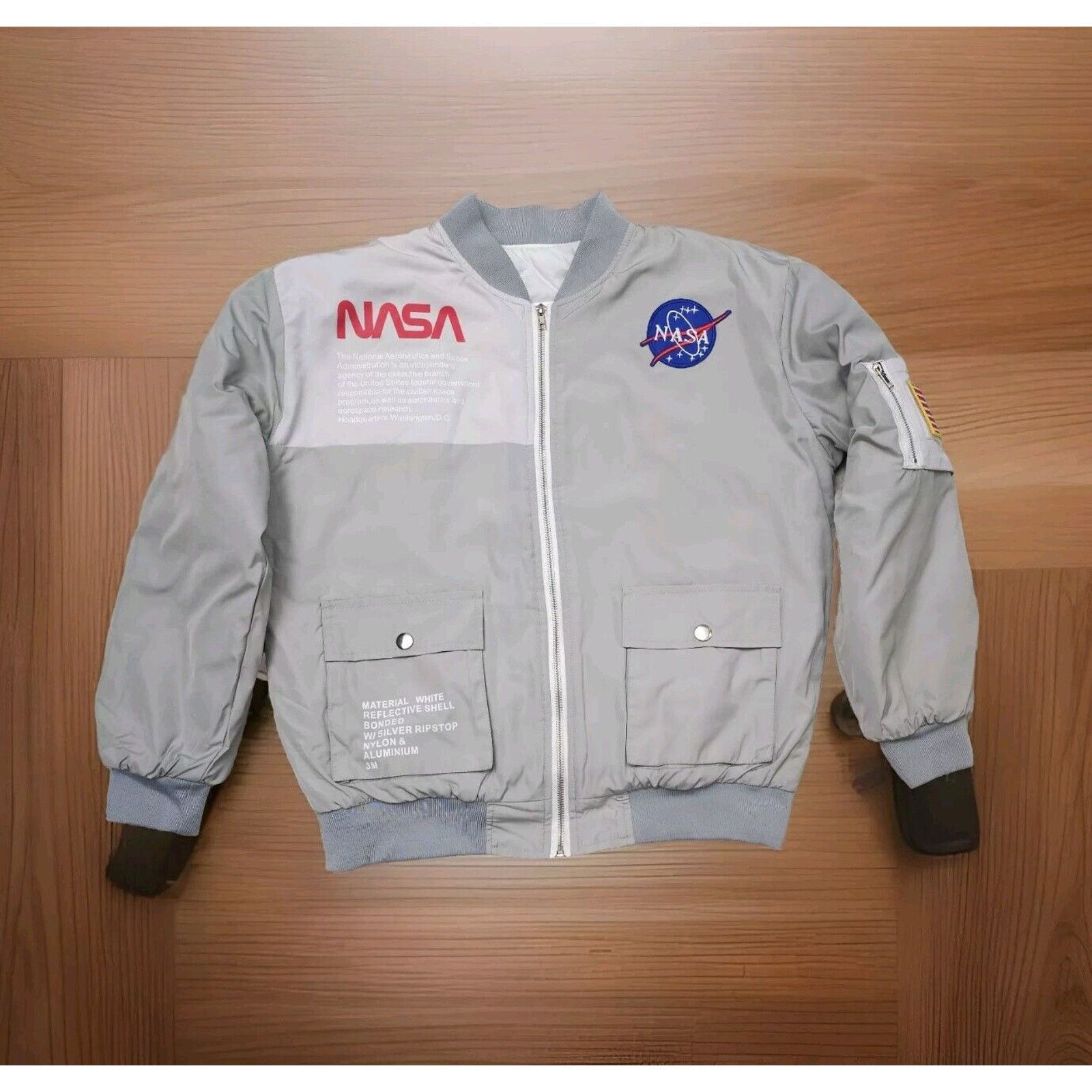NASA NASA Bomber Mens Jacket Size M Size US M / EU 48-50 / 2 - 1 Thumbnail