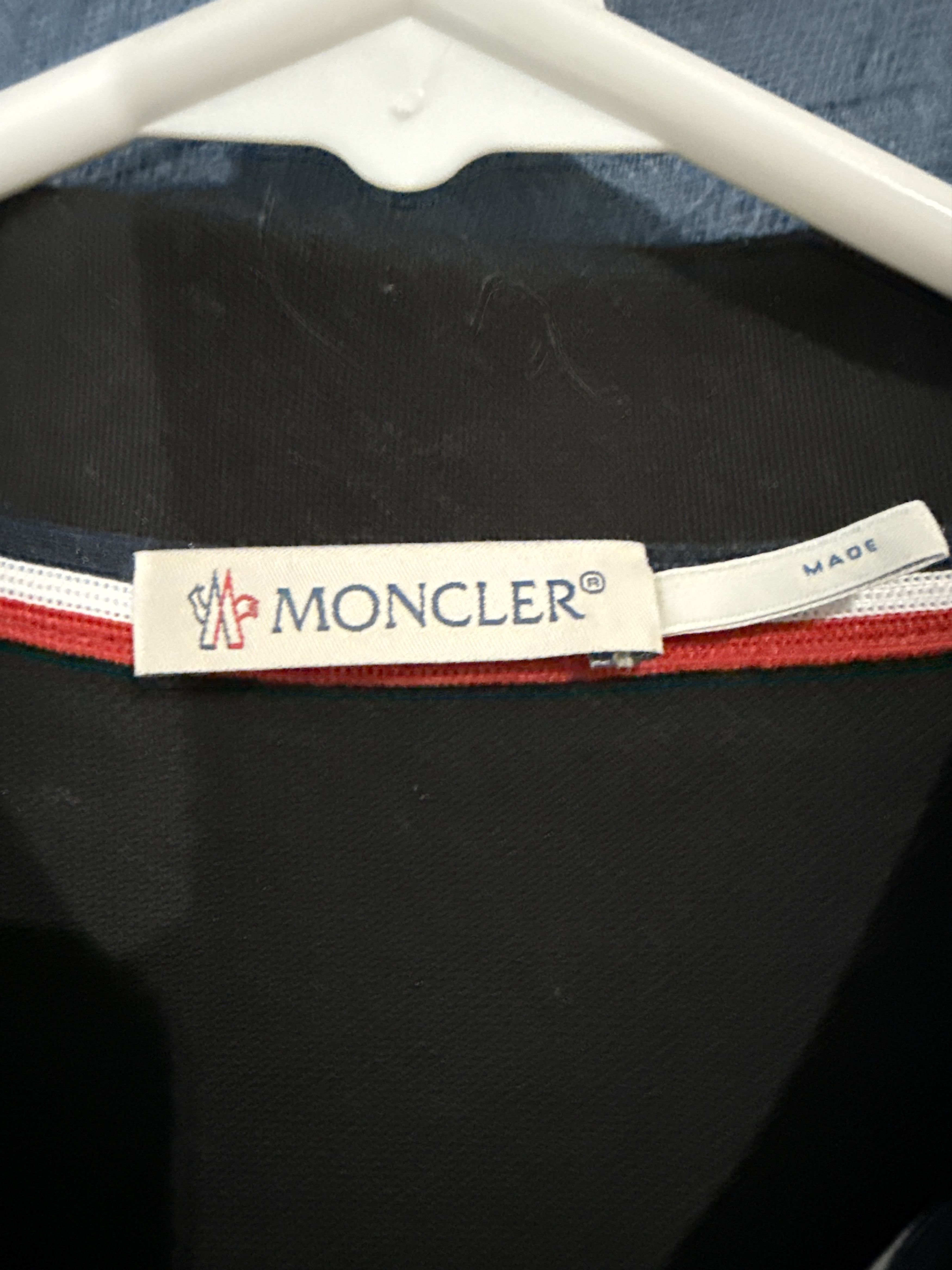 Moncler Moncler classic tipped polo shirt Size US L / EU 52-54 / 3 - 3 Thumbnail