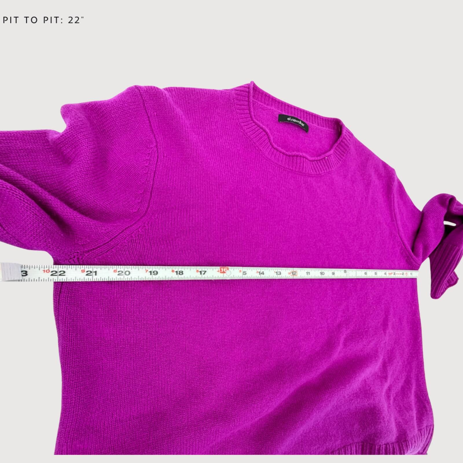 Other Elyse Walker Cashmere Sweater Crewneck Fuchsia M Size M / US 6-8 / IT 42-44 - 8 Thumbnail