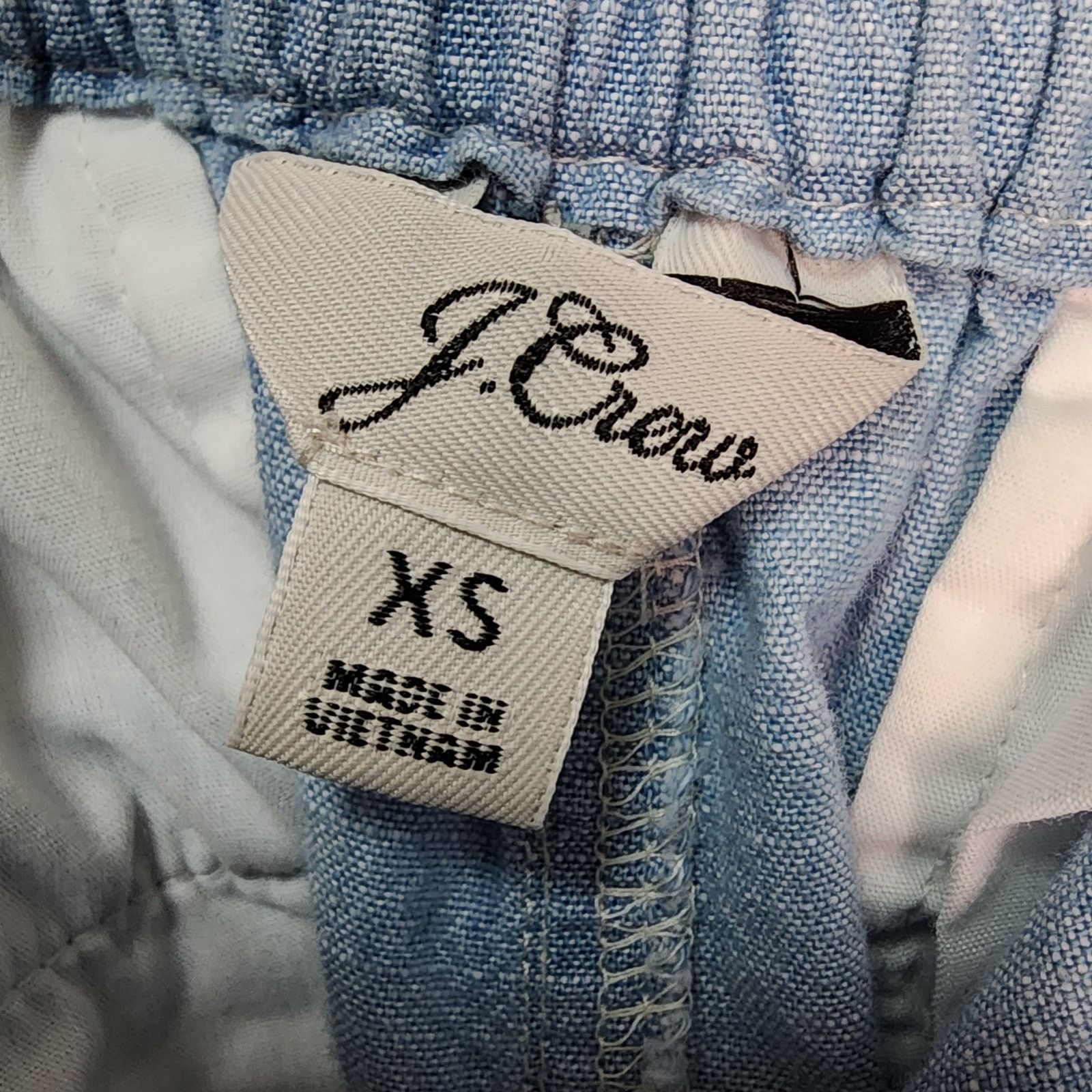 J.Crew Women's J. CREW XS Reimagined Pull on Cotton Lounge Pants Size 27" / US 4 / IT 40 - 4 Thumbnail