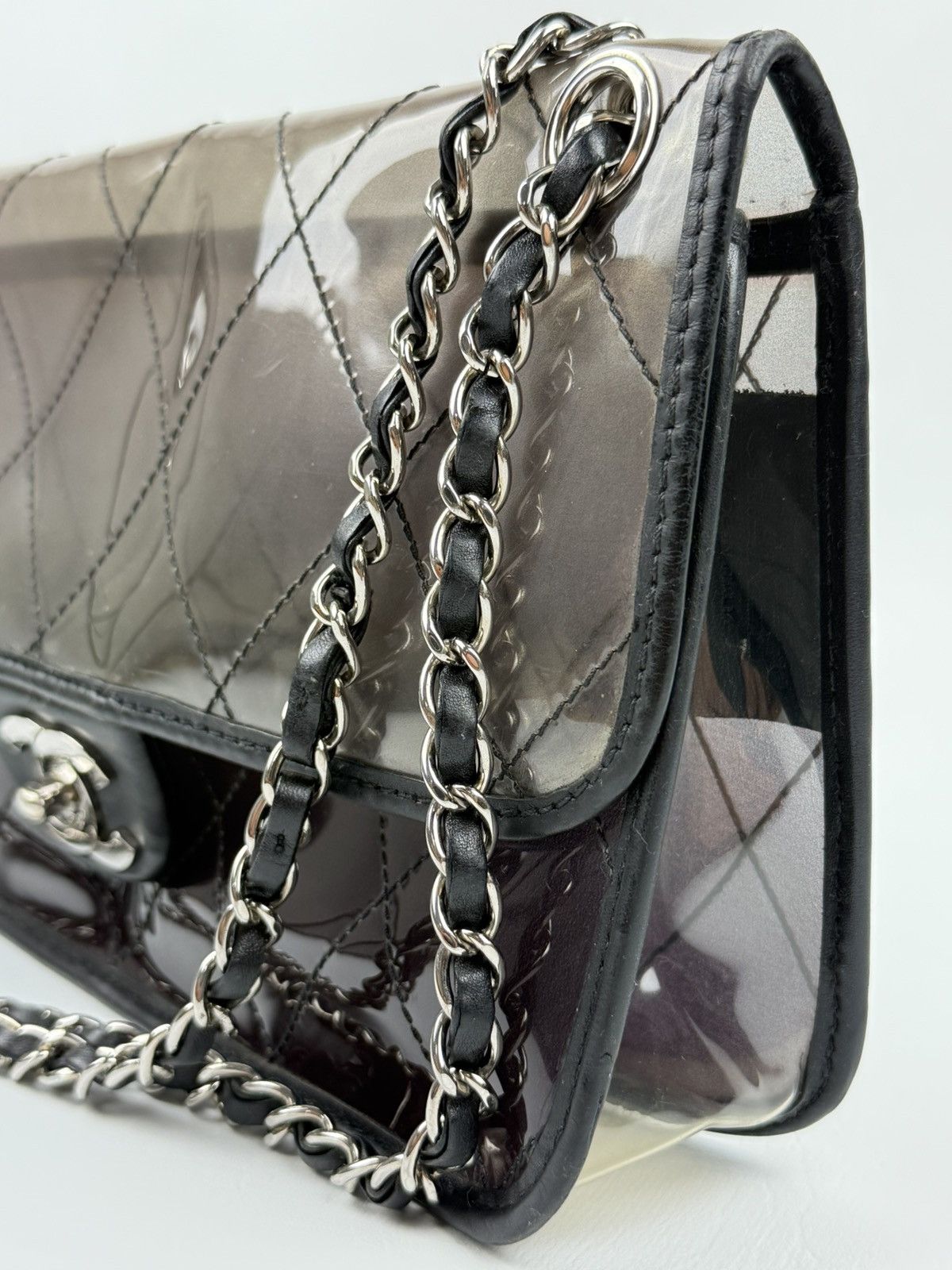 Chanel Chanel - 2006 - RARE - Transparent - Ombre - Flap Size ONE SIZE - 9 Thumbnail