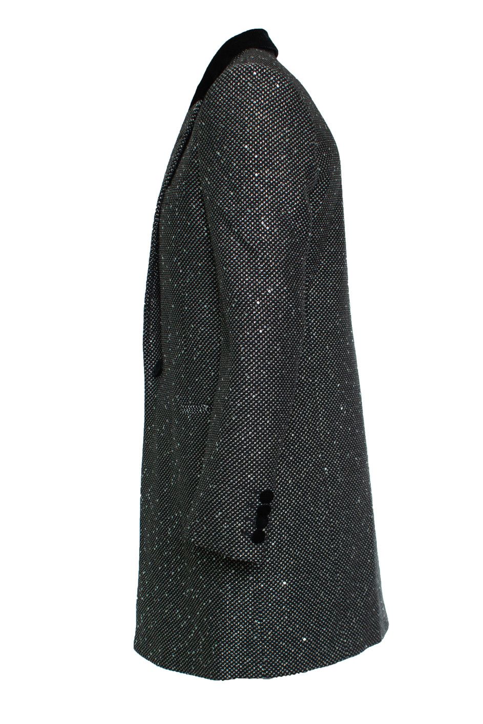 Saint Laurent Paris Saint Laurent, Long glitter sequins blazer jacket Size US L / EU 52-54 / 3 - 2 Thumbnail