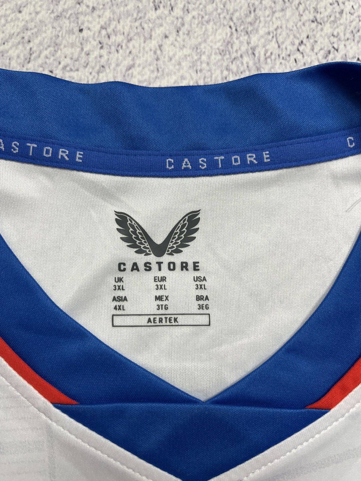 Other Glasgow Rangers 2024/25 Away Football Shirt Soccer Jersey Size US XXL / EU 58 / 5 - 12 Thumbnail
