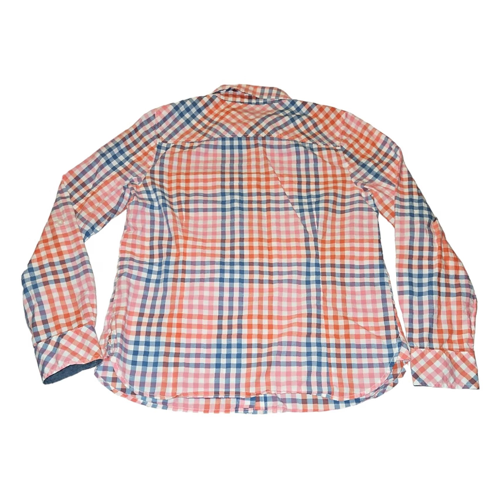 Tommy Hilfiger VINTAGE Tommy Hilfiger Button-Up Sleeve Women's M Long Sleeve Roll Tab Spring Size M / US 6-8 / IT 42-44 - 6 Thumbnail
