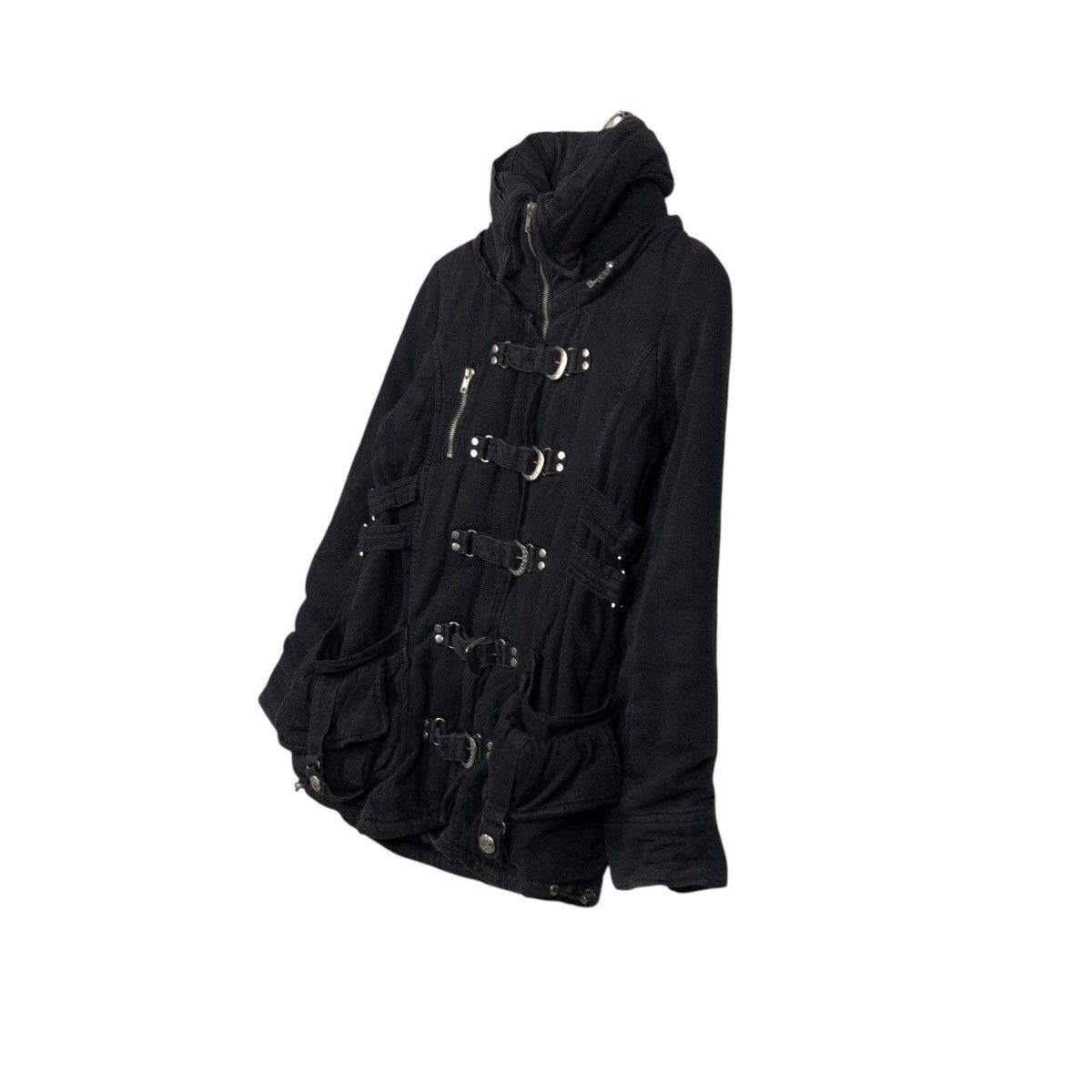 Hysteric Glamour 🔥BACKS BIKER JACKET CARGO BUTTON PUNK DESIGN Size US M / EU 48-50 / 2 - 4 Thumbnail