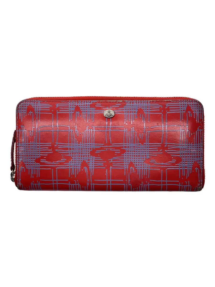 Vivienne Westwood Vivienne Westwood Whole Pttn Long Wallet Red Size ONE SIZE - 1 Thumbnail