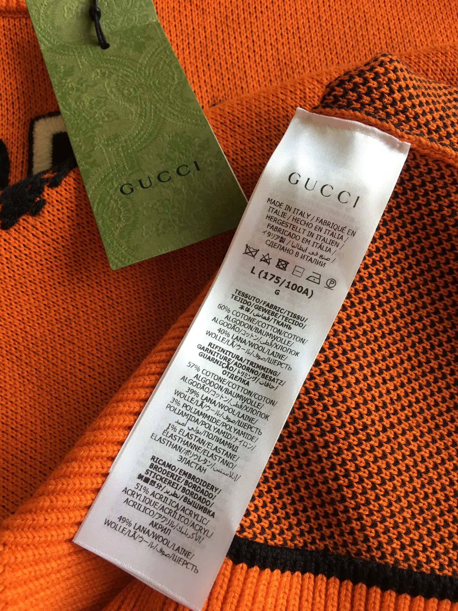 Gucci Sweater FUOIRI Size US L / EU 52-54 / 3 - 4 Thumbnail