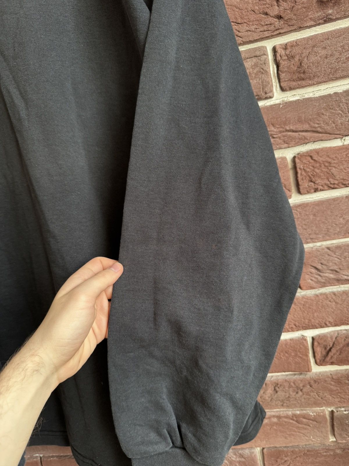 Nike Vintage 90s Nike Small Swoosh Logo 1/4 Zip Sweatshirt L Blac Size US L / EU 52-54 / 3 - 6 Thumbnail