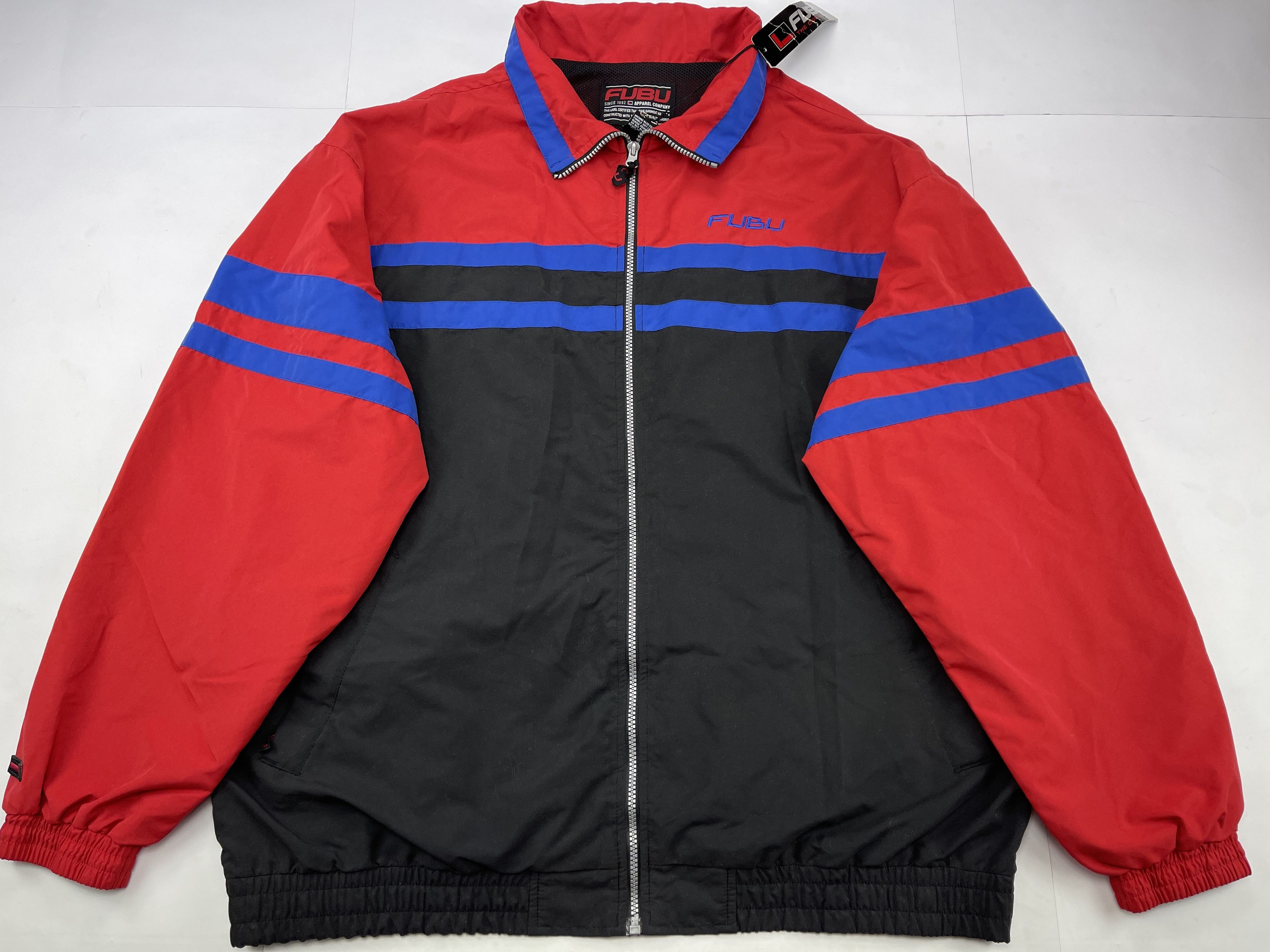 Fubu FUBU tracksuit, baggy track suit jacket and pants set 90s XL Size US XL / EU 56 / 4 - 13 Thumbnail