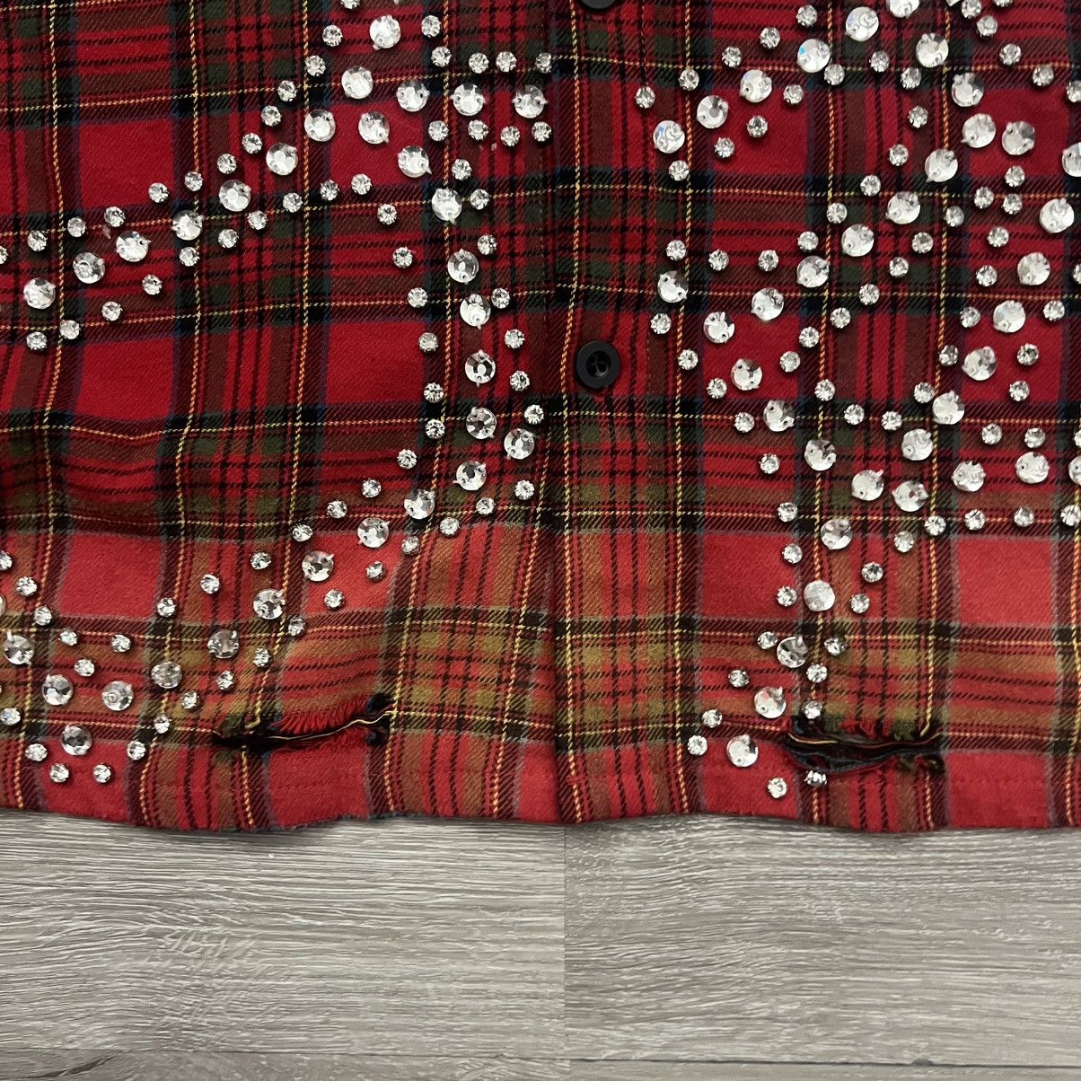 Vale Vale Forever Rhinestone Flannel Size US L / EU 52-54 / 3 - 6 Thumbnail