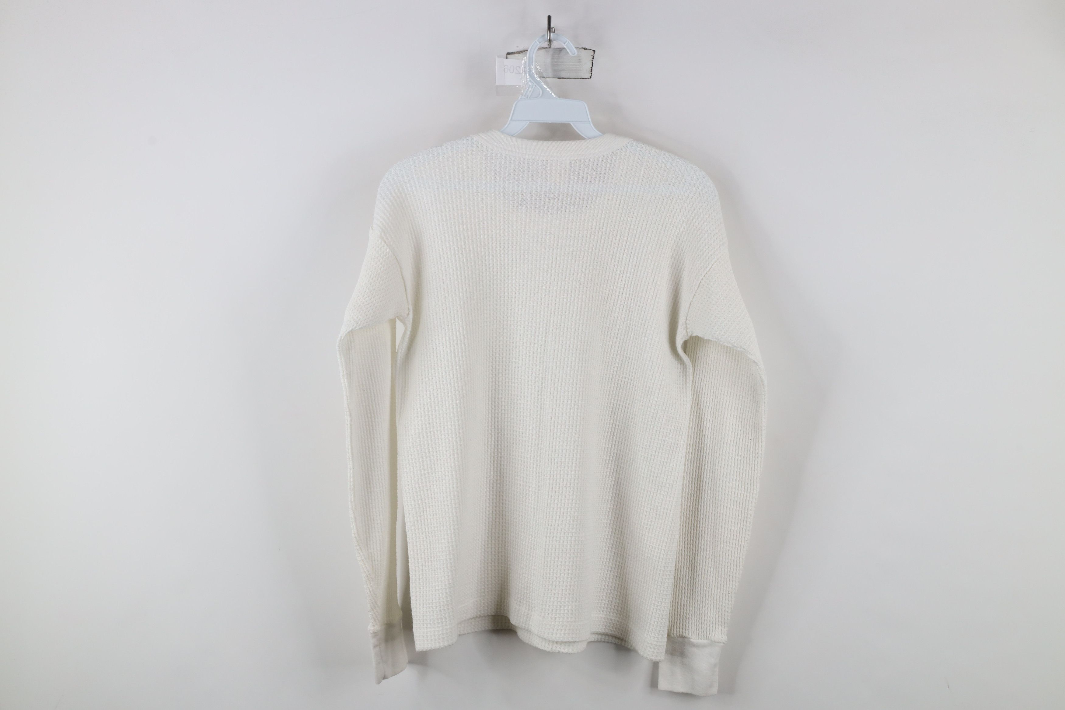 Vintage Vintage 70s Streetwear Waffle Knit Long Sleeve T-Shirt USA Size L / US 10 / IT 46 - 8 Thumbnail