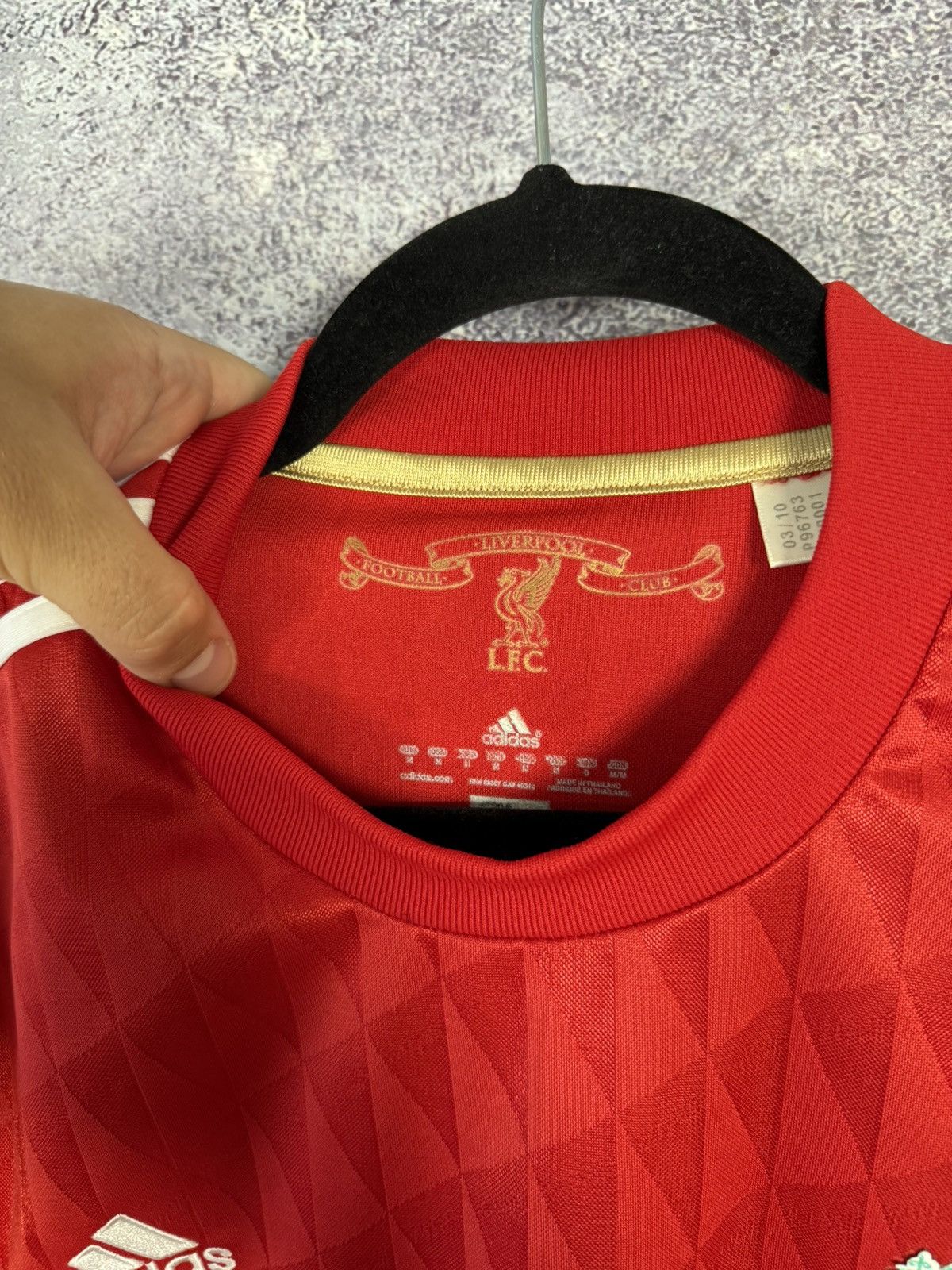 Adidas × Vintage Vintage Liverpool 2010/11 Adidas Soccer Jersey Medium Size US M / EU 48-50 / 2 - 8 Thumbnail