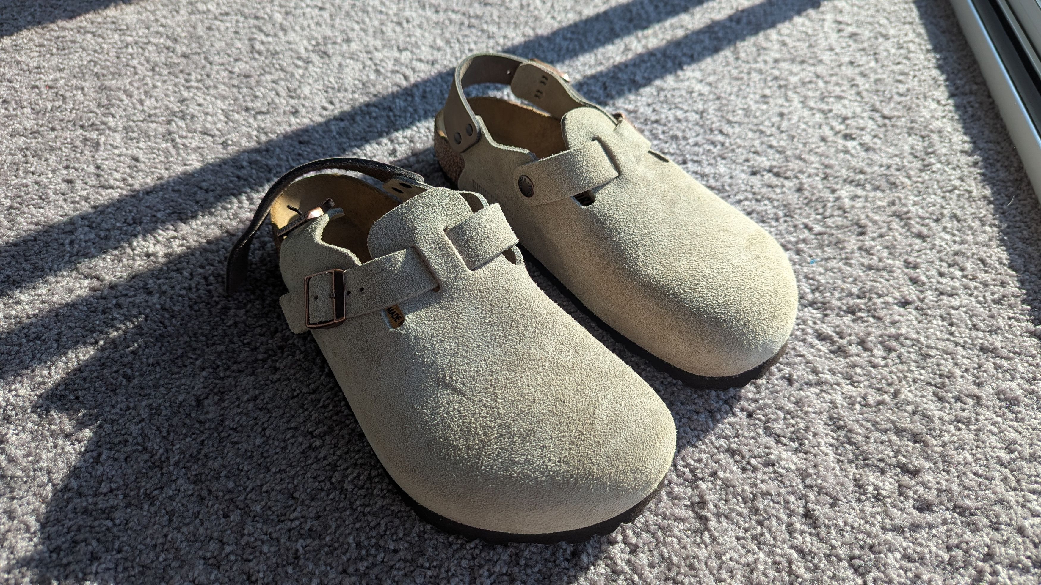 Birkenstock Tokio - Suede Leather Size US 8 / EU 41 - 1 Thumbnail