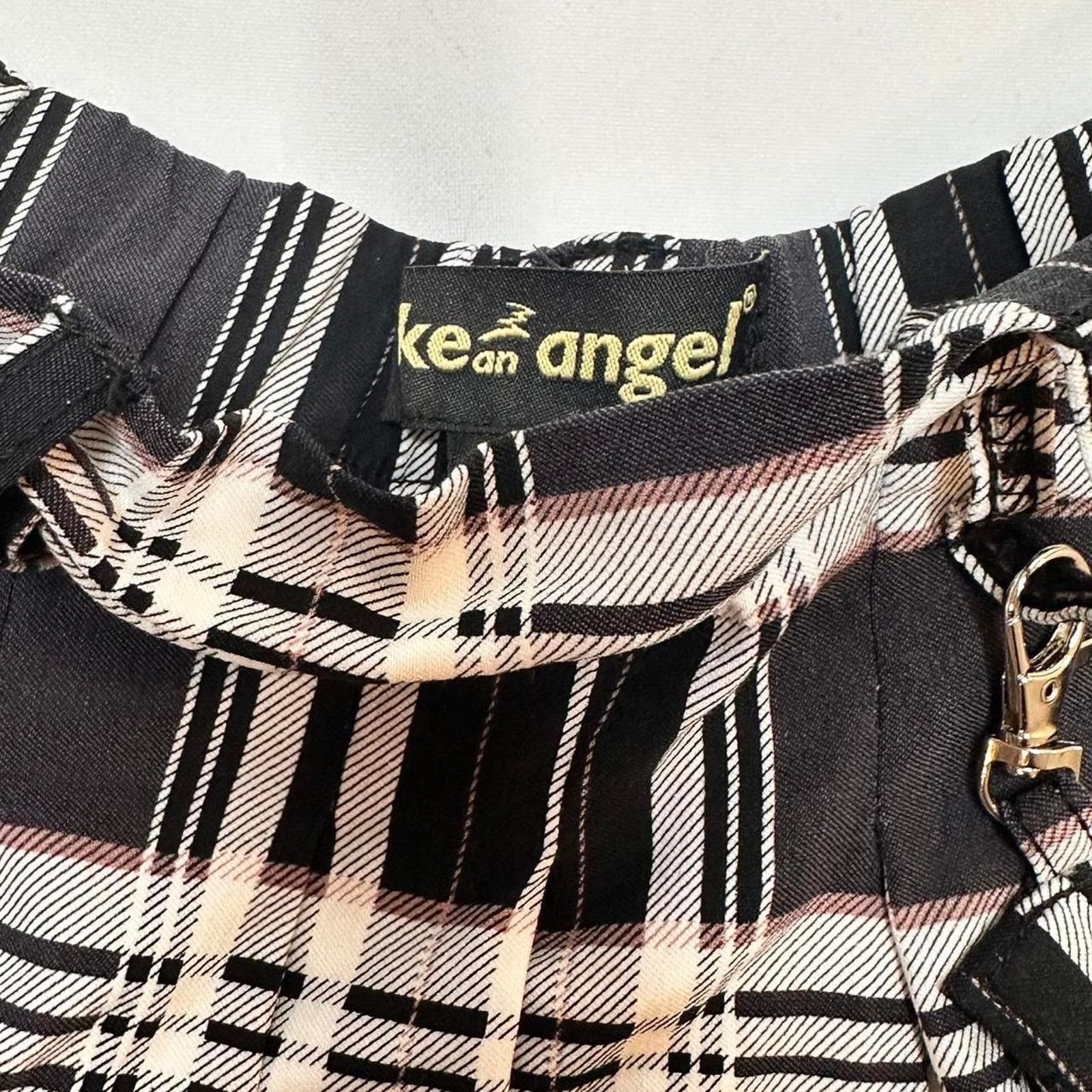 & Other Stories Lake & Angel Size Large Vintage Pleated Mini Skirt Size 32" / US 10 / IT 46 - 4 Thumbnail