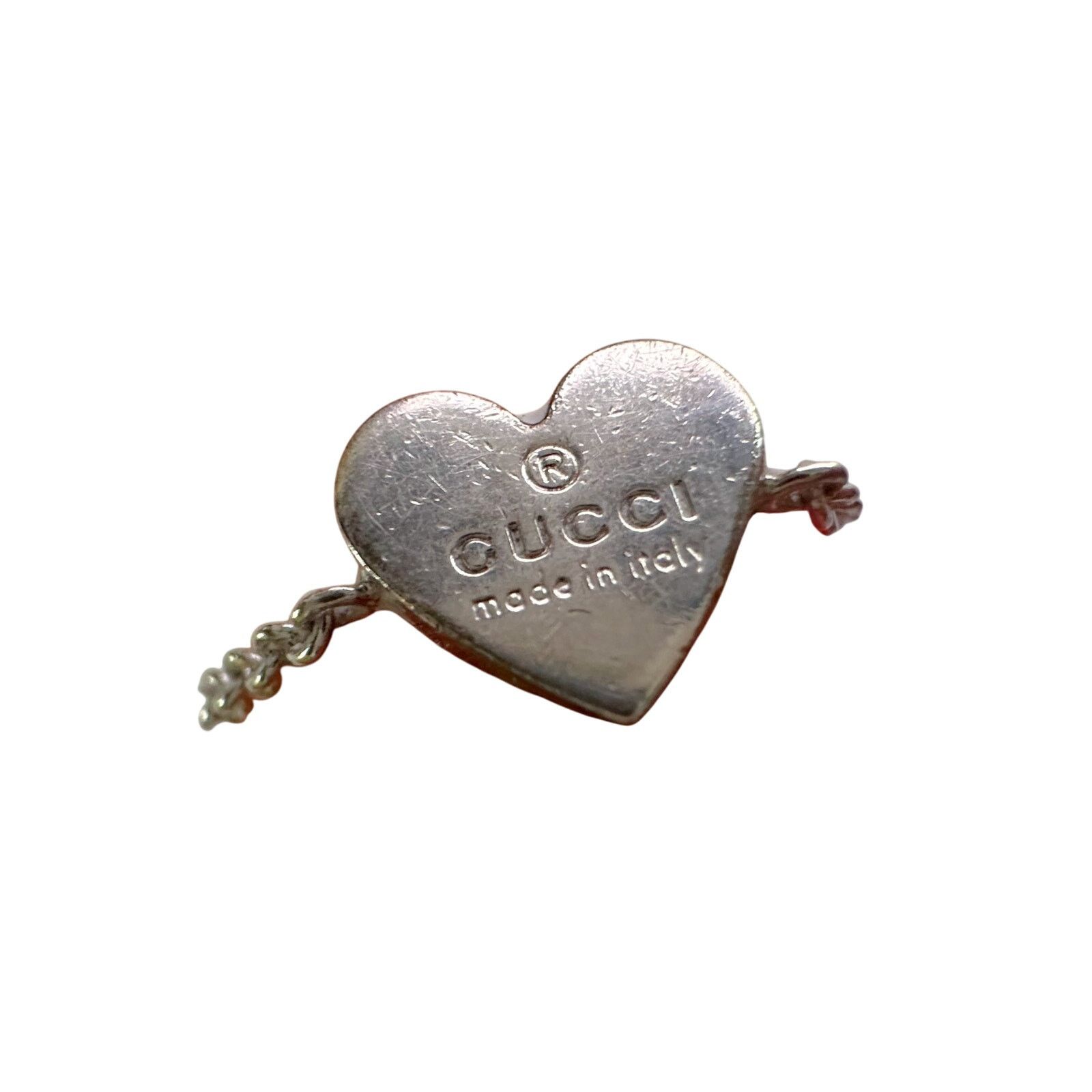 Gucci Gucci Heart Tag Amethyst Bracelet #17 Size ONE SIZE - 10 Thumbnail