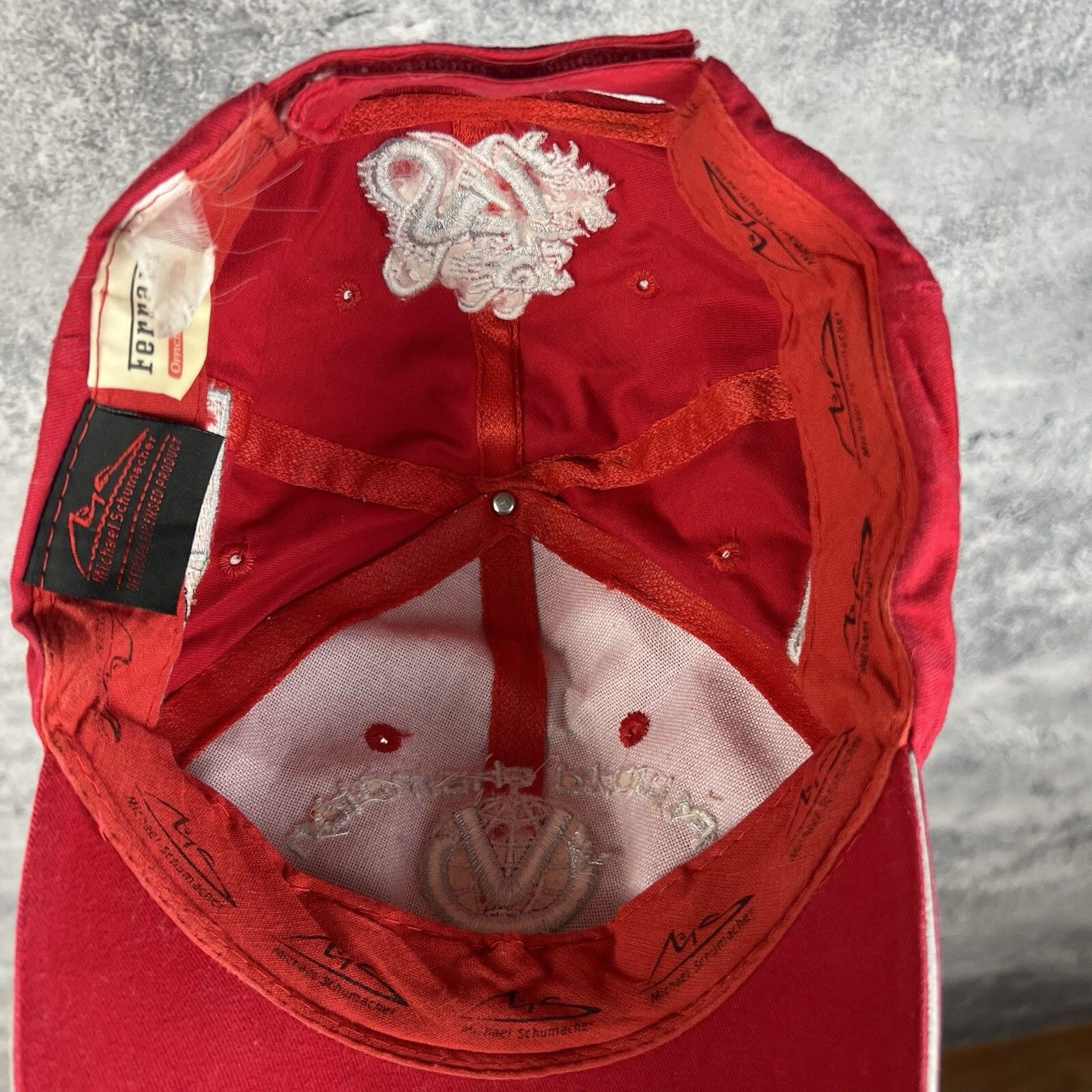 Formula 1 Michael Schumacher Formula 1 Ferrari Cap Men's One Size ` Size ONE SIZE - 15 Thumbnail