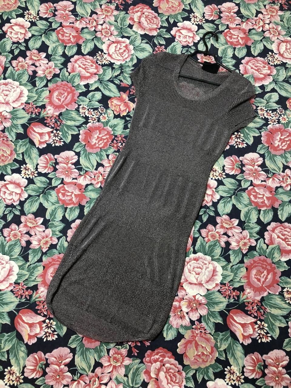 Dolce & Gabbana Dolce & Gabbana Gray Midi Dress Vintage Size S / US 4 / IT 40 - 13 Thumbnail