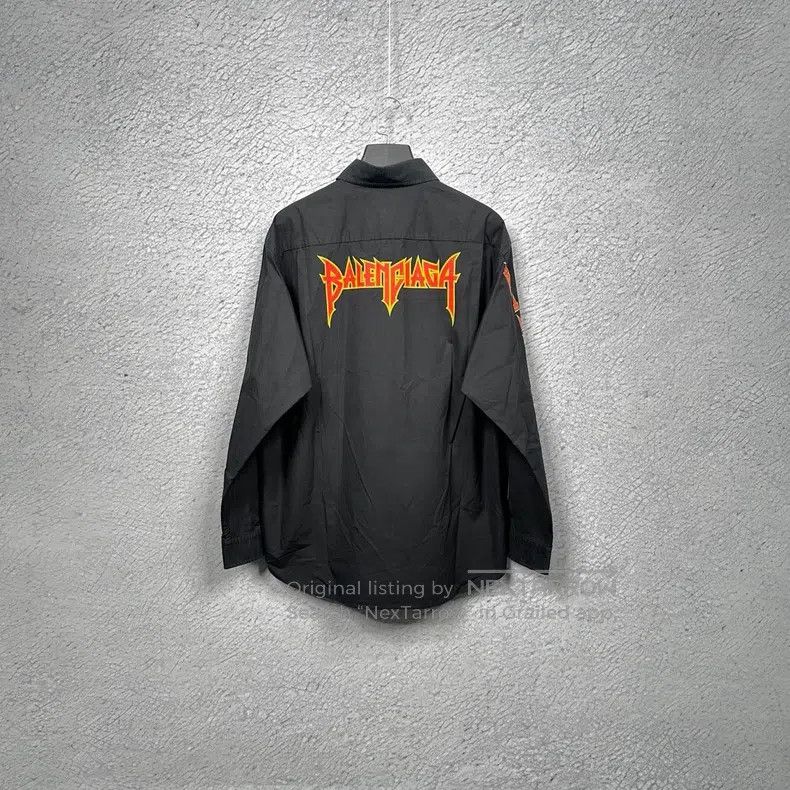 Balenciaga Balenciaga size 39 Lightning Letter Logo Flame Rock Long S Size US S / EU 44-46 / 1 - 2 Thumbnail