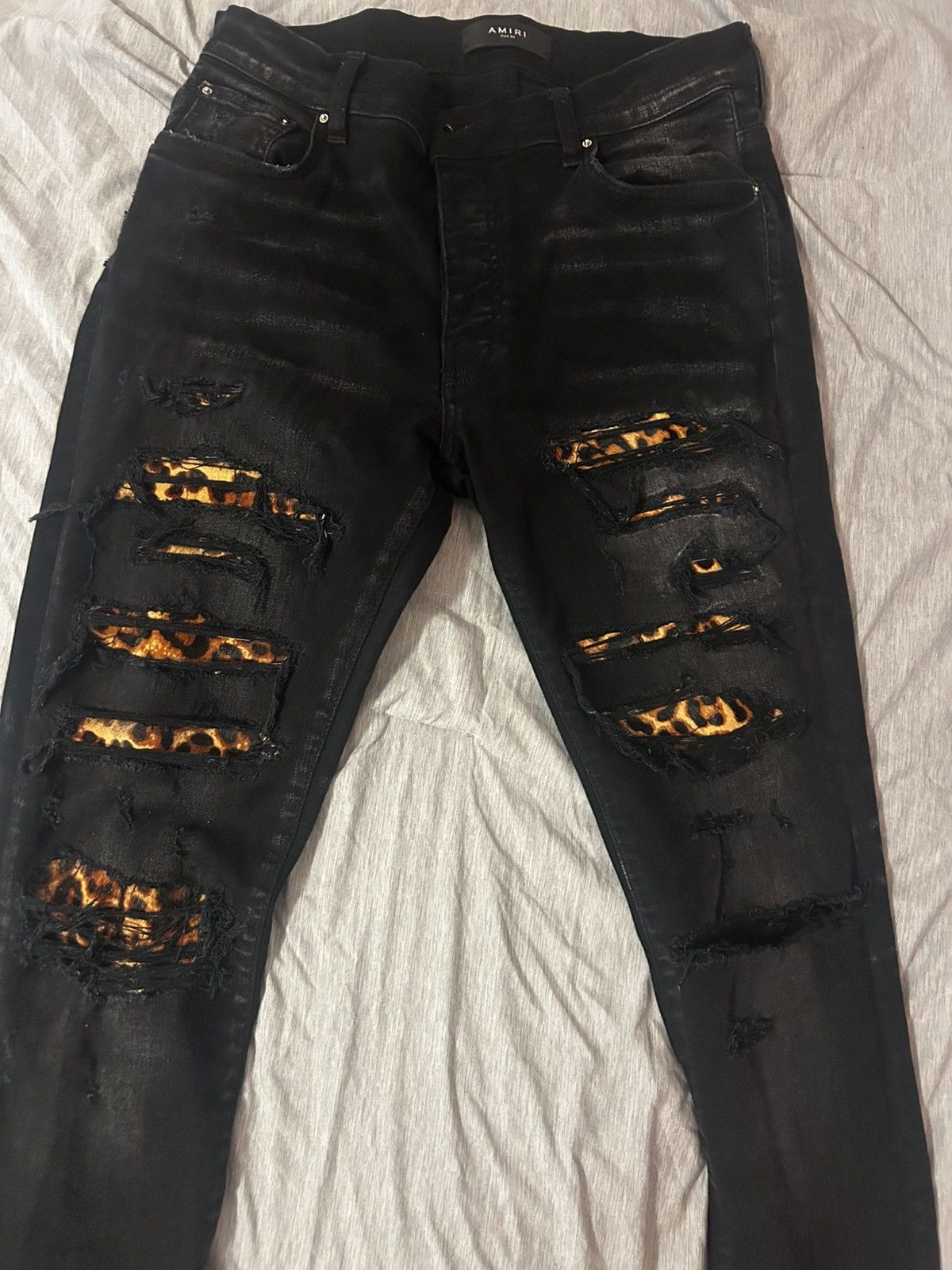 Amiri Amiri Jeans Leopard print Size US 32 / EU 48 - 1 Thumbnail