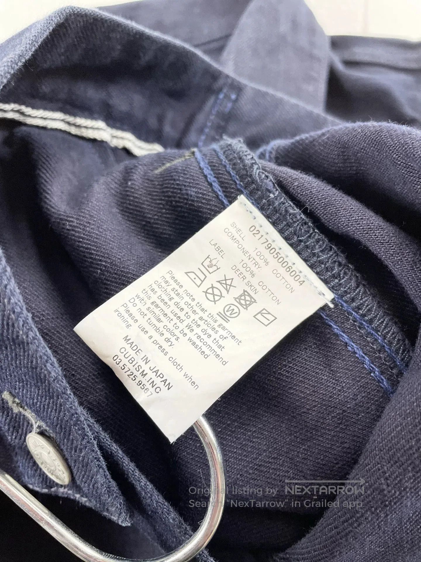 Visvim visvim ict jumbo 101 natural dye denim jacket. Size US M / EU 48-50 / 2 - 6 Thumbnail