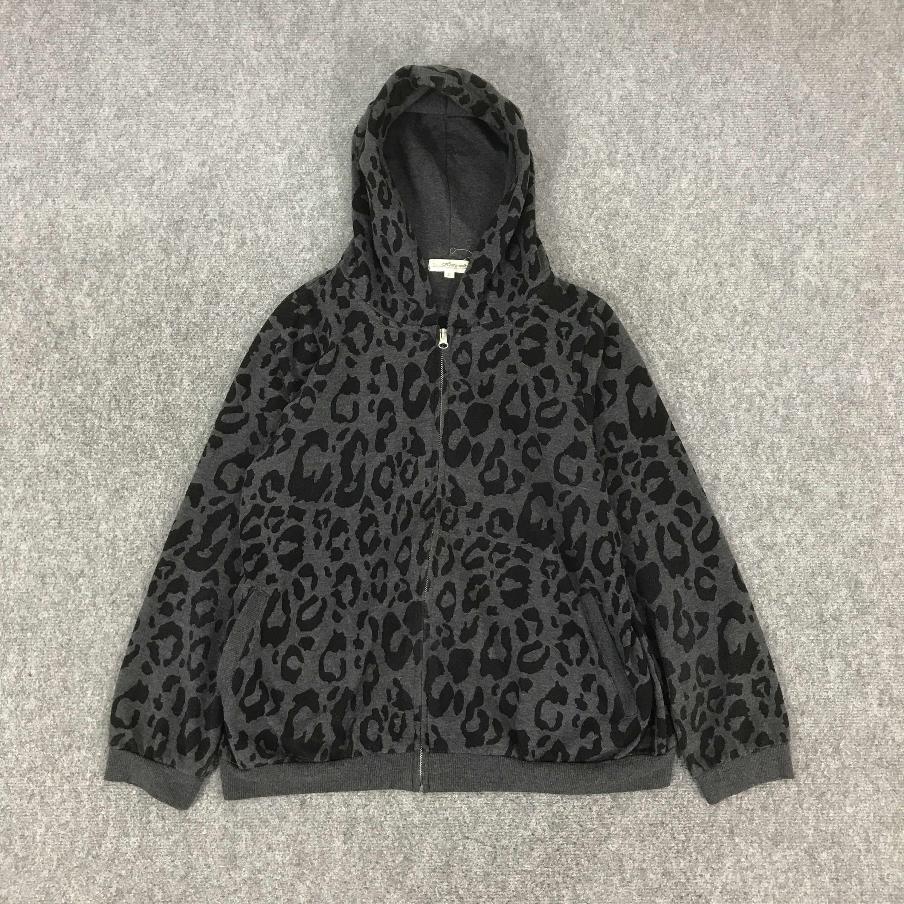 Japanese Brand HAPPY WALK PUNK JAPAN HOODIES JACKET K76B12 Size US L / EU 52-54 / 3 - 1 Thumbnail