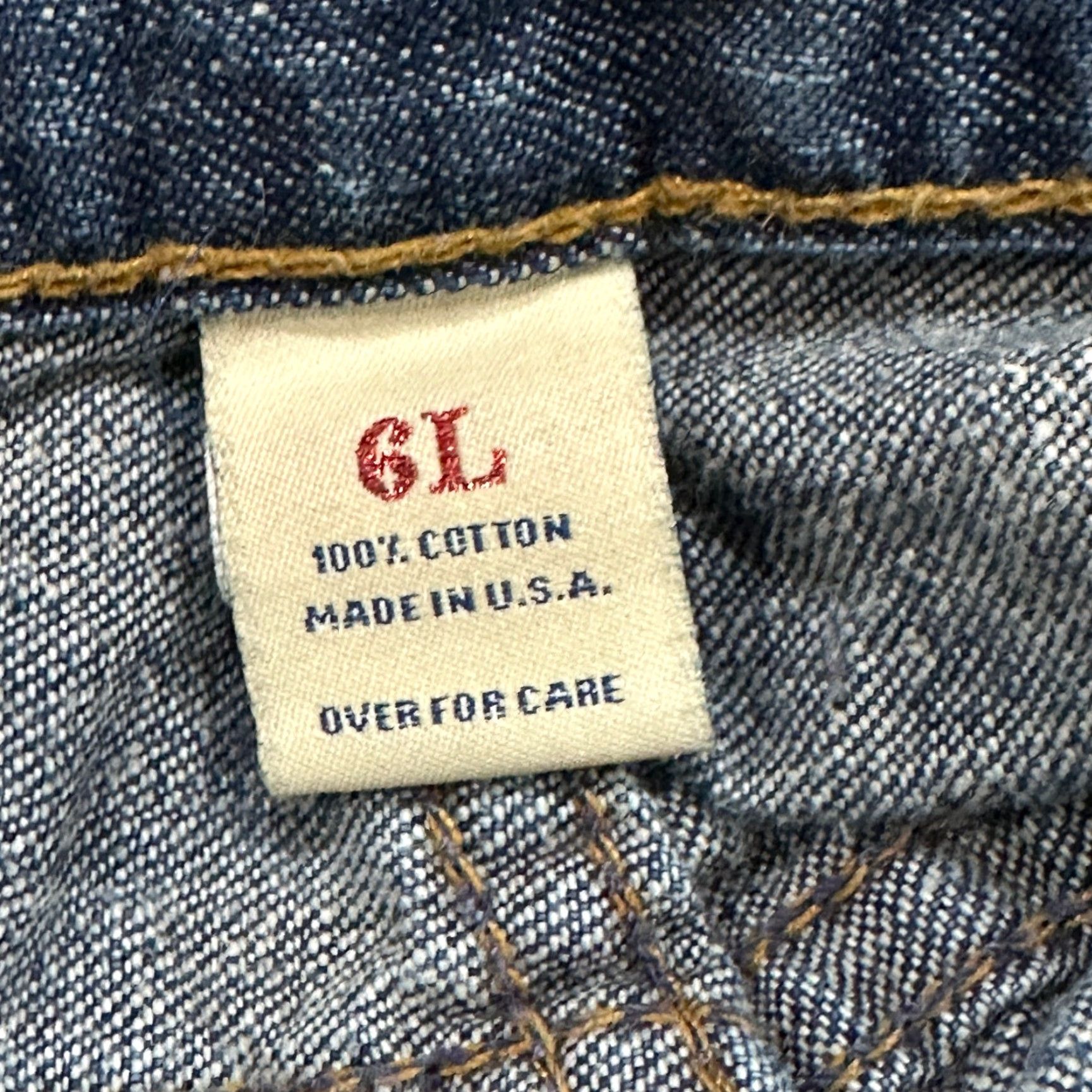 Abercrombie & Fitch VINTAGE Abercrombie & Fitch Jeans Womens 6 Long Bootcut Dark Blue Y2K 90s HEMMED Size 28" / US 6 / IT 42 - 7 Thumbnail