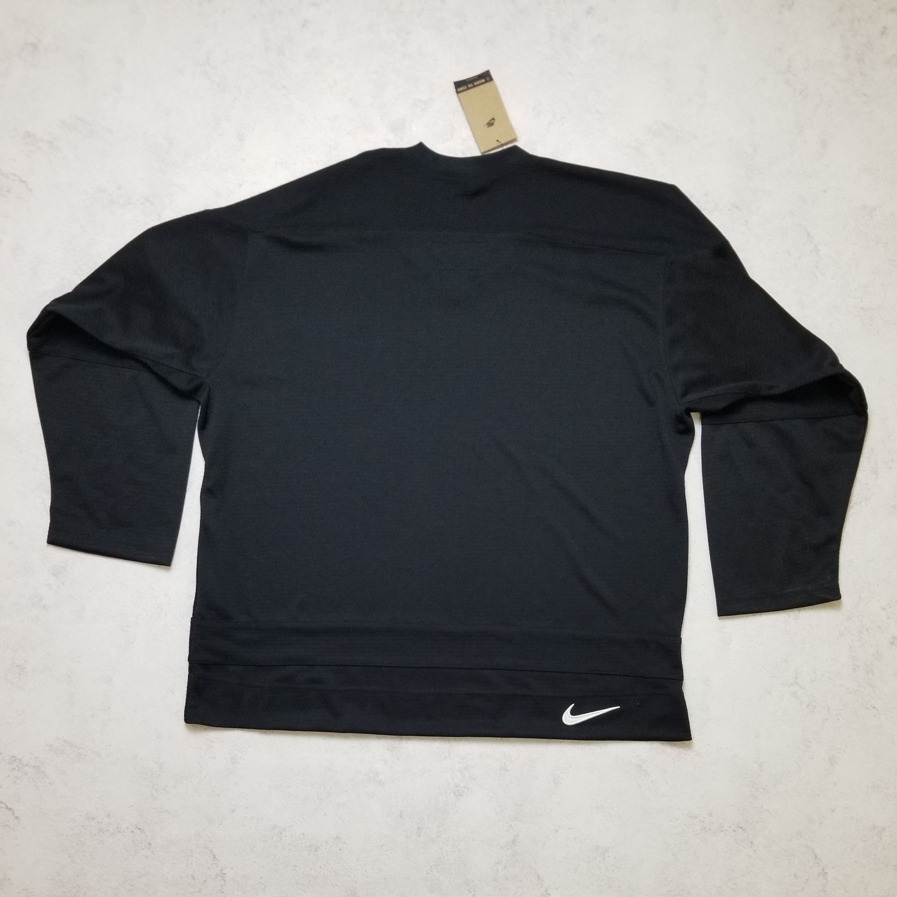 Nike Nike Authentics Men's Hockey Long Sleeve Jersey FB8221-010 Size US M / EU 48-50 / 2 - 3 Thumbnail