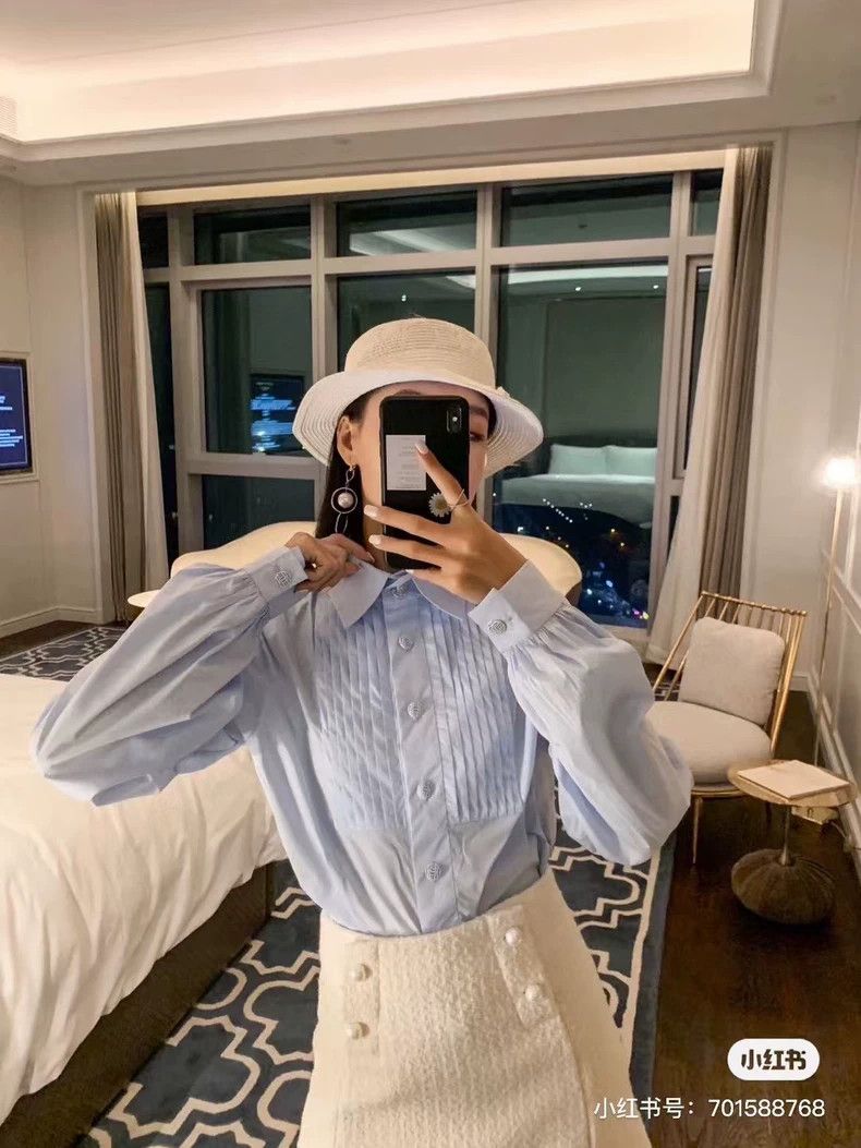 Chanel Chanel Blue shirt Size XXS / US 00 / IT 34 - 8 Thumbnail