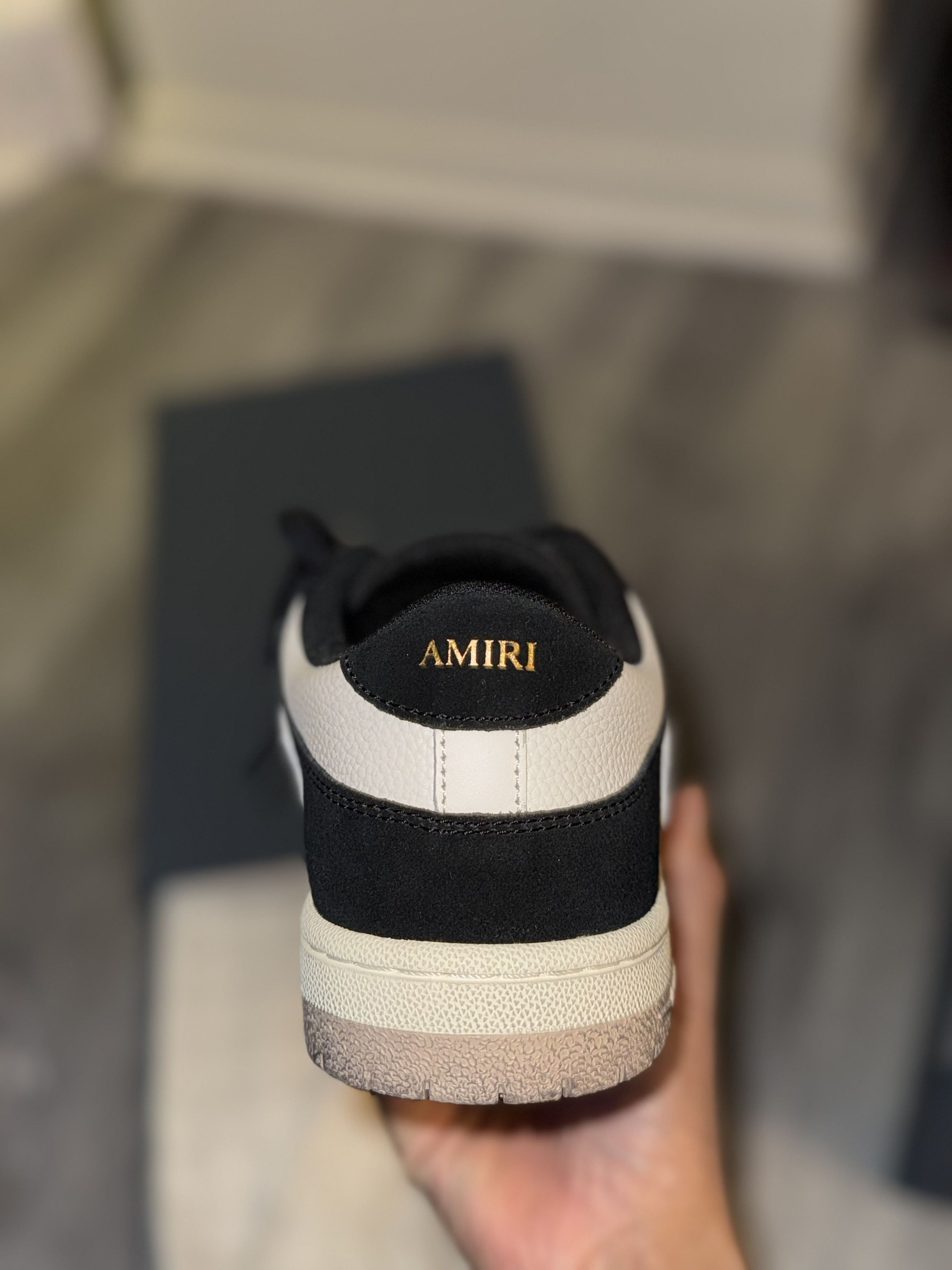 Amiri Amiri Skel Low Distressed Black/Tan Size US 9 / EU 42 - 3 Thumbnail