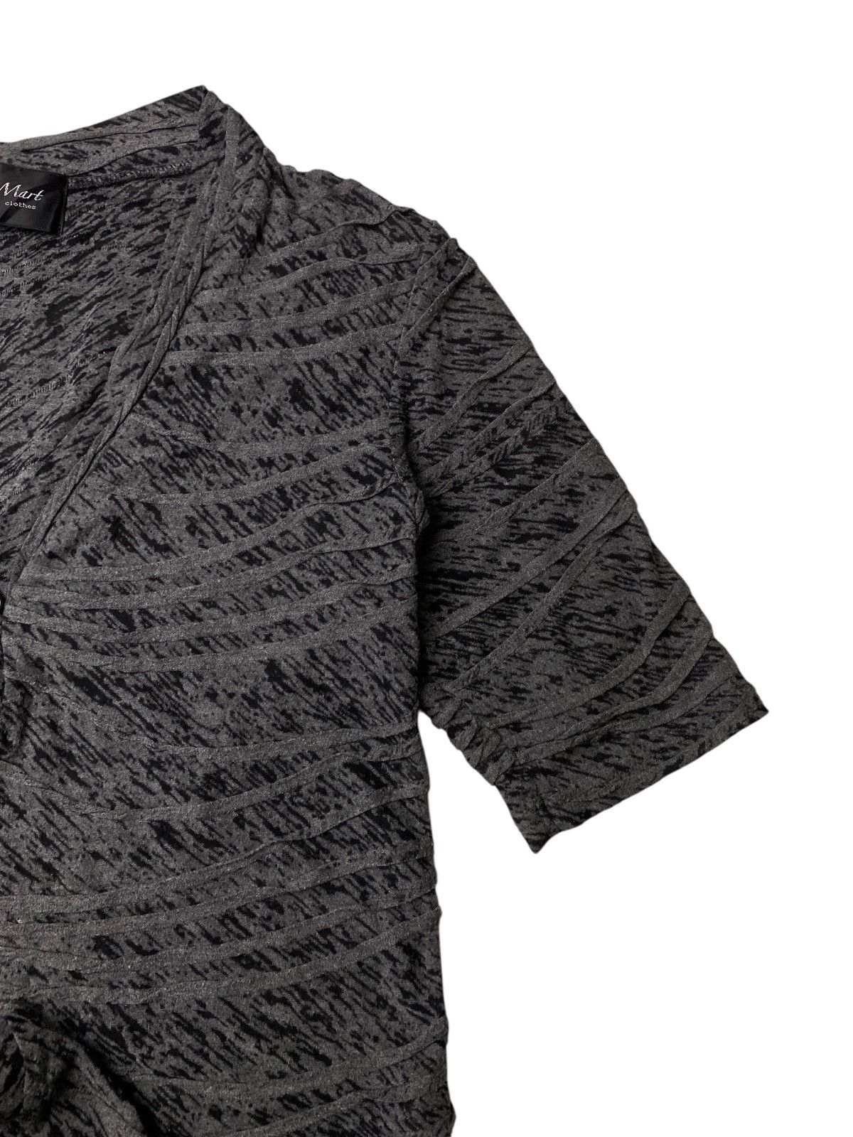 14th Addiction × Japanese Brand × KMRii 2000's Tornado Mart Knit Dystopian Punk Cardigan Size US S / EU 44-46 / 1 - 4 Thumbnail