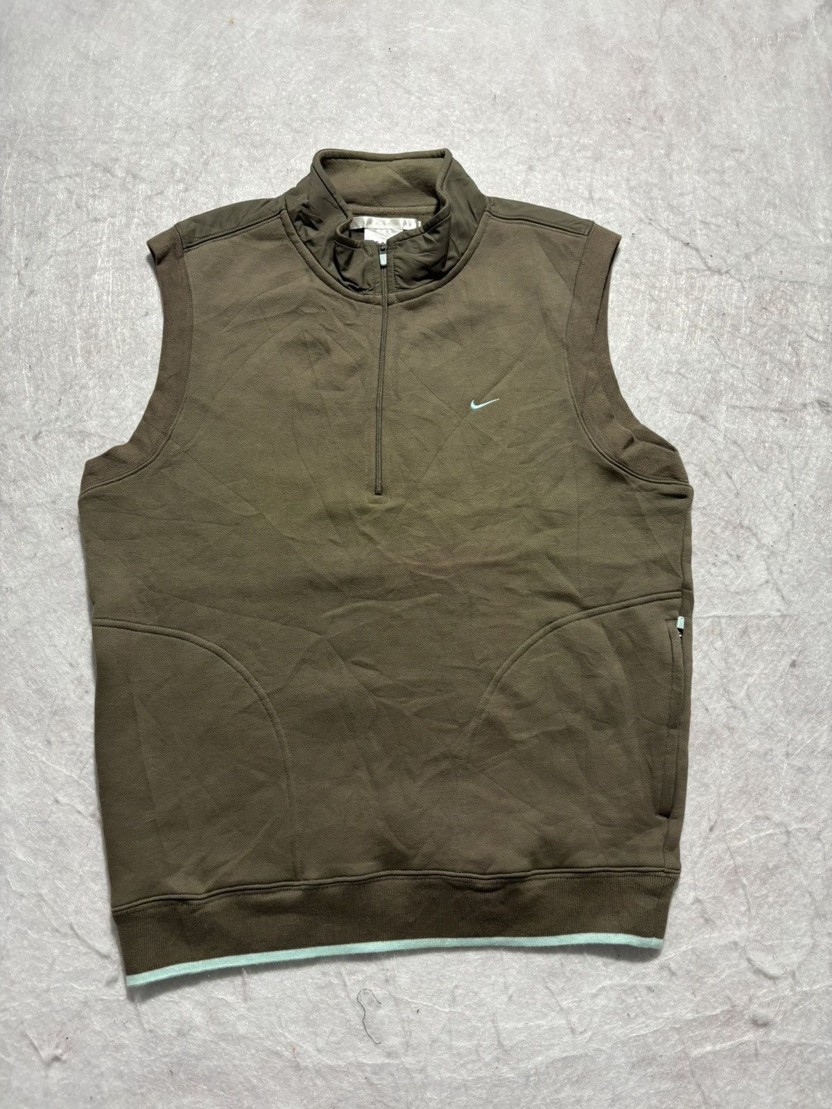 Nike Nike Half Zipper Vest Size US L / EU 52-54 / 3 - 1 Thumbnail
