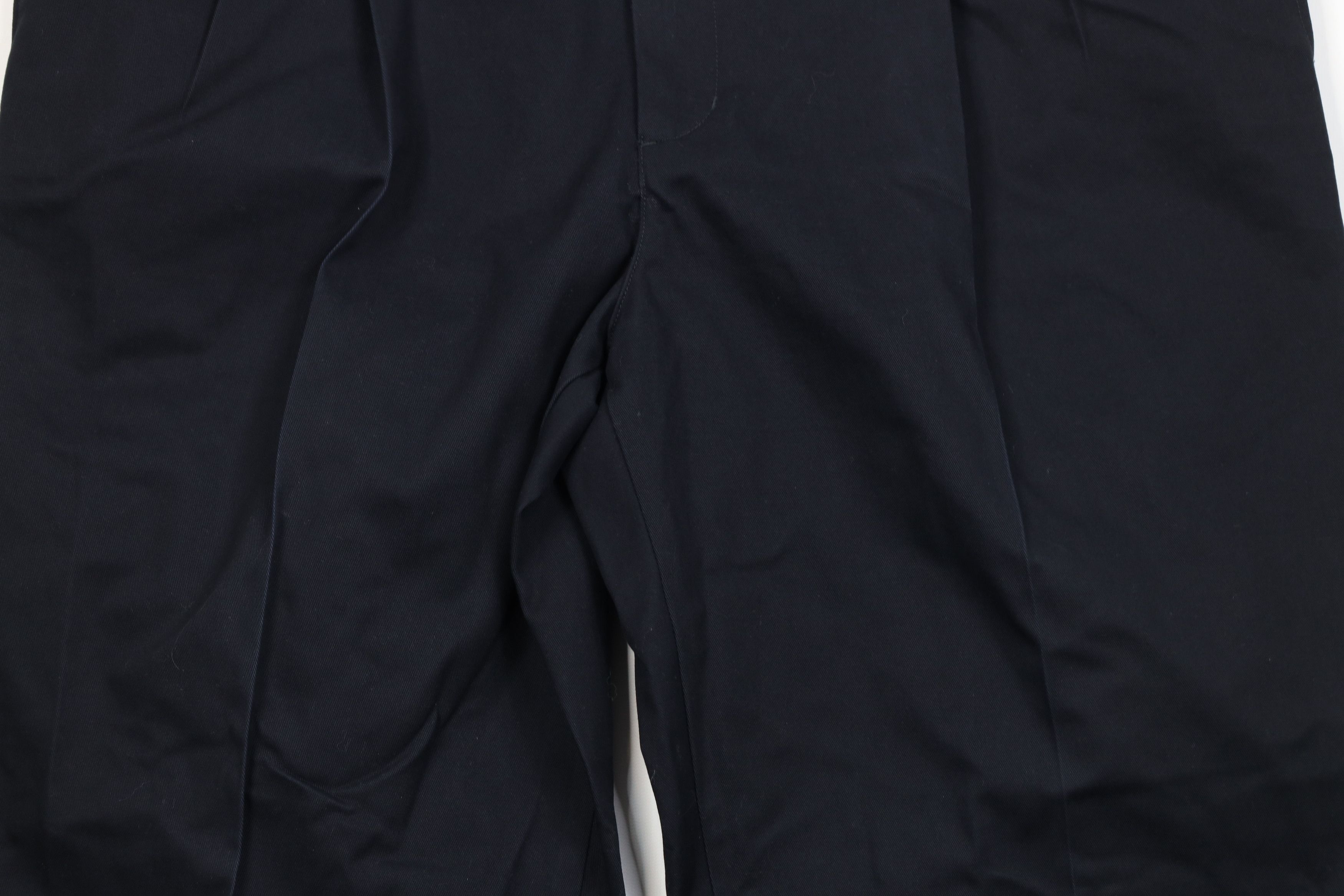 Lands' End Vintage Lands End Cotton Wide Leg Chino Pants Blue Size US 38 / EU 54 - 3 Thumbnail
