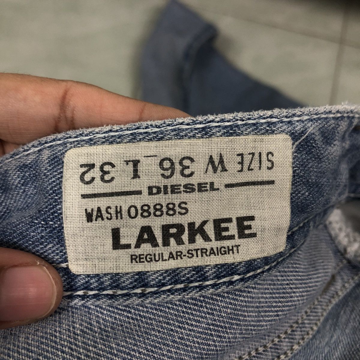 Diesel 🔥Biker Denim Jeans Diesel Industry Denim Division Size US 38 / EU 54 - 18 Thumbnail