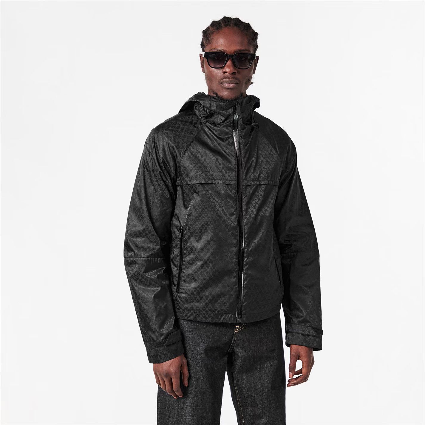 Alexander McQueen o1g2r1mq0326 Alex Kick Hood Rain Anorak Jacket in Black Size US S / EU 44-46 / 1 - 3 Thumbnail