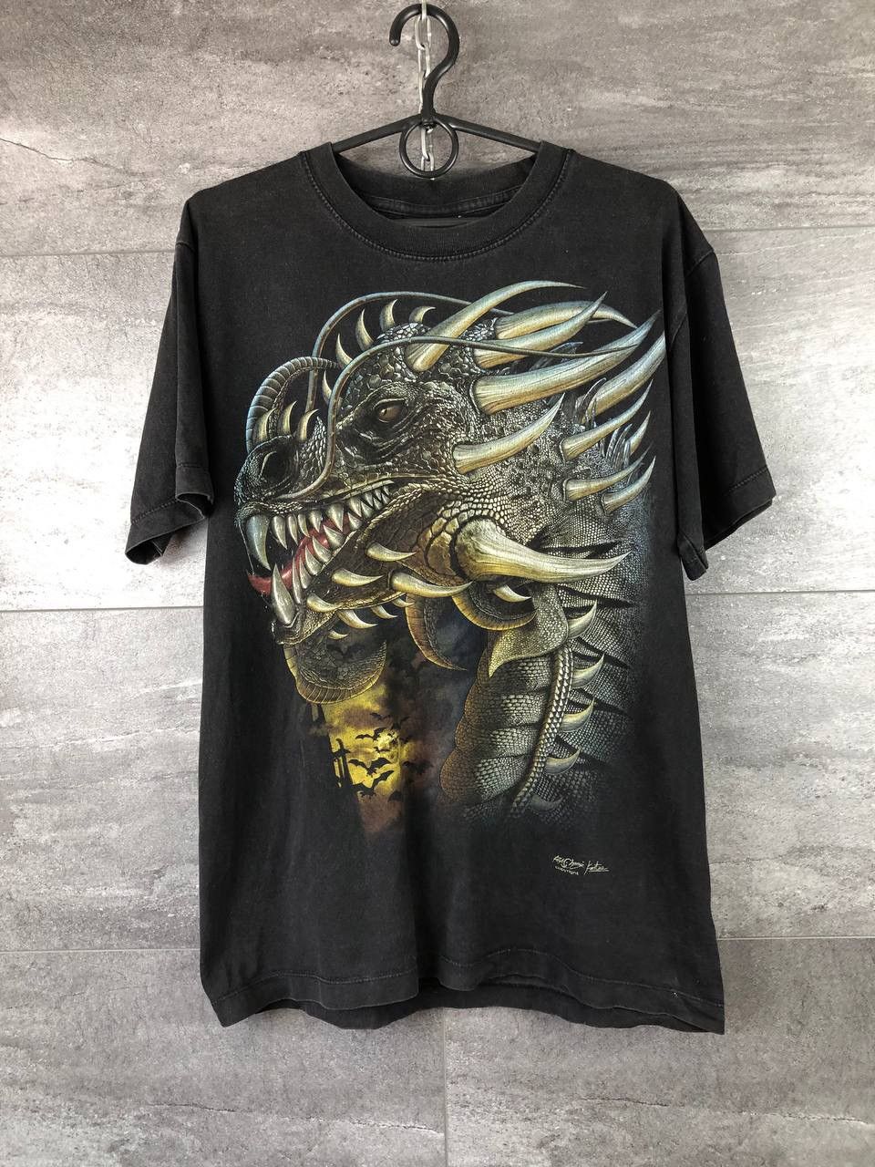 Band Tees Vintage Rock Chang Rare Japanese Dragon Tee T-Shirt Size US M / EU 48-50 / 2 - 1 Thumbnail