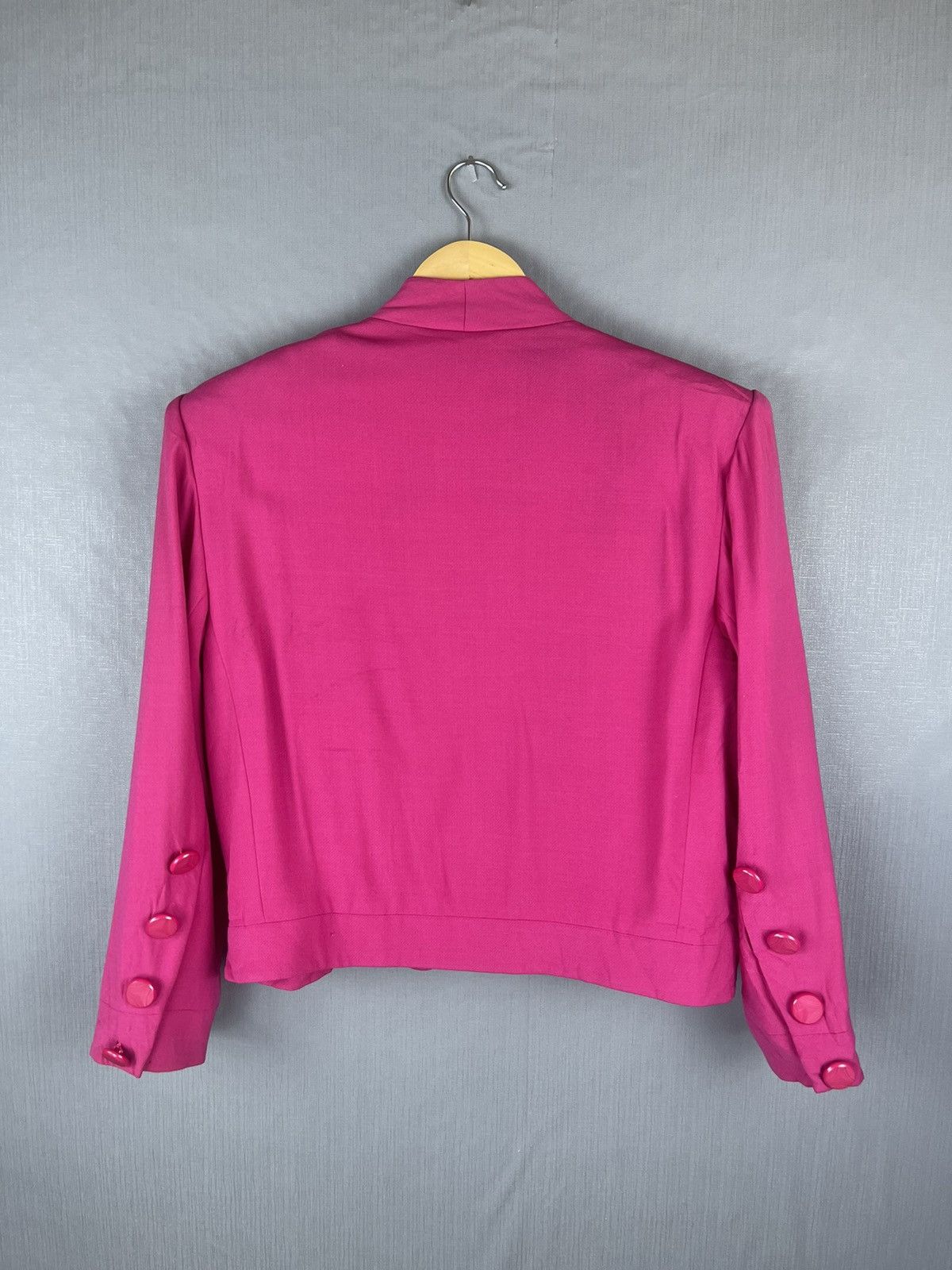 Yves Saint Laurent Vintage Yves Saint Laurent YSL Pink Blazer Size M / US 6-8 / IT 42-44 - 2 Thumbnail