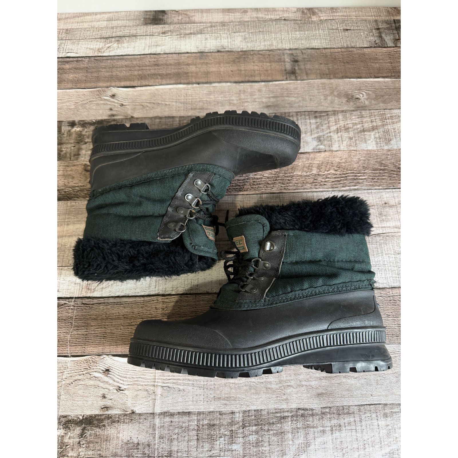 SOREL Sorel Dark Green and Black Winter Boots Women's Size 11 Size US 11 / IT 41 - 8 Thumbnail