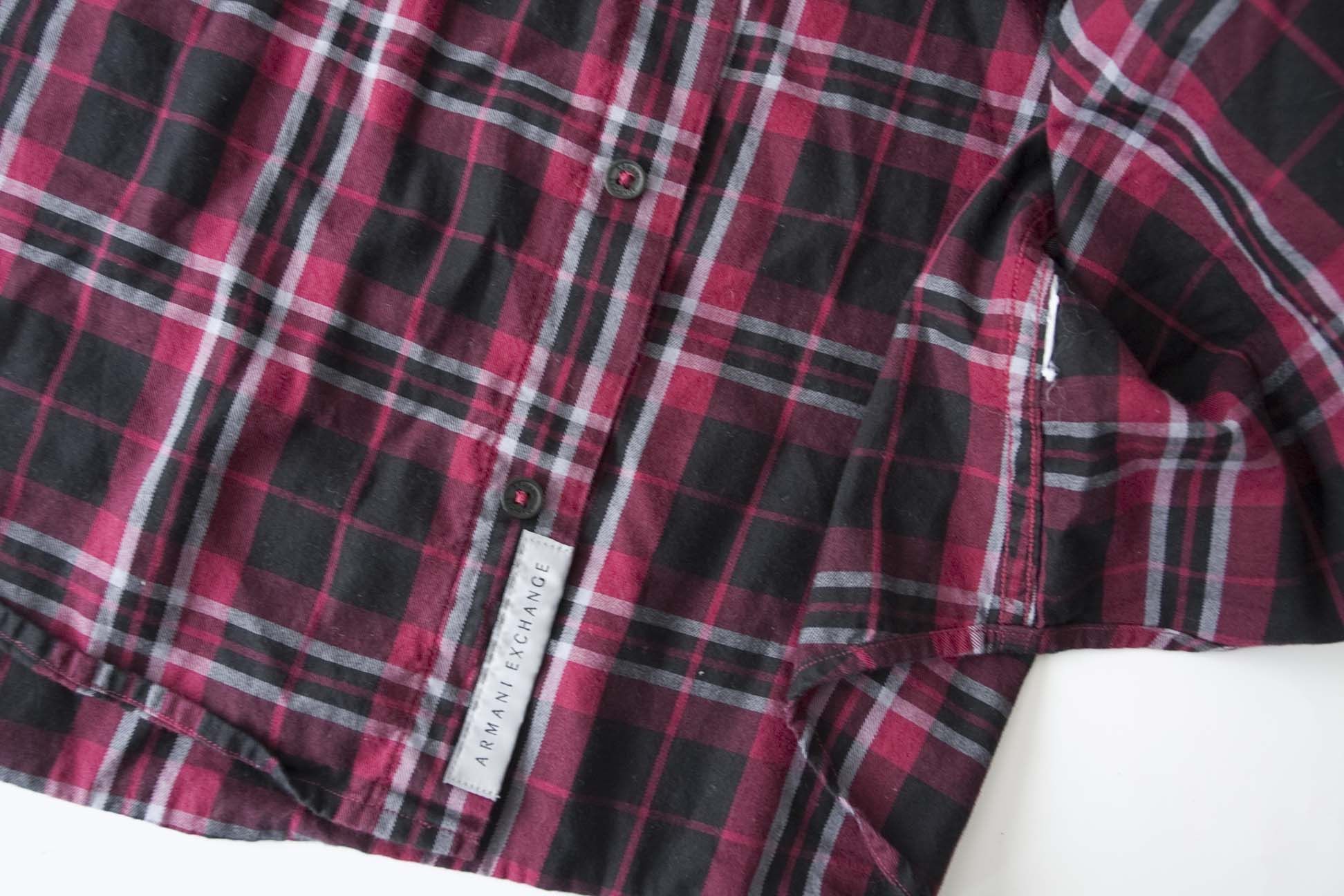 Armani Exchange Armani Exchange Shirt Flannel Size XXL Red/ Black Size US XXL / EU 58 / 5 - 2 Thumbnail