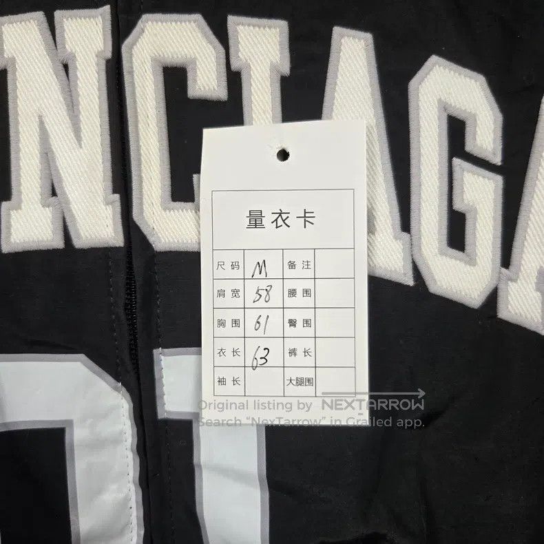 Balenciaga Balenciaga Letter Print Zip-Up Long Sleeve Jacket Size US M / EU 48-50 / 2 - 9 Thumbnail