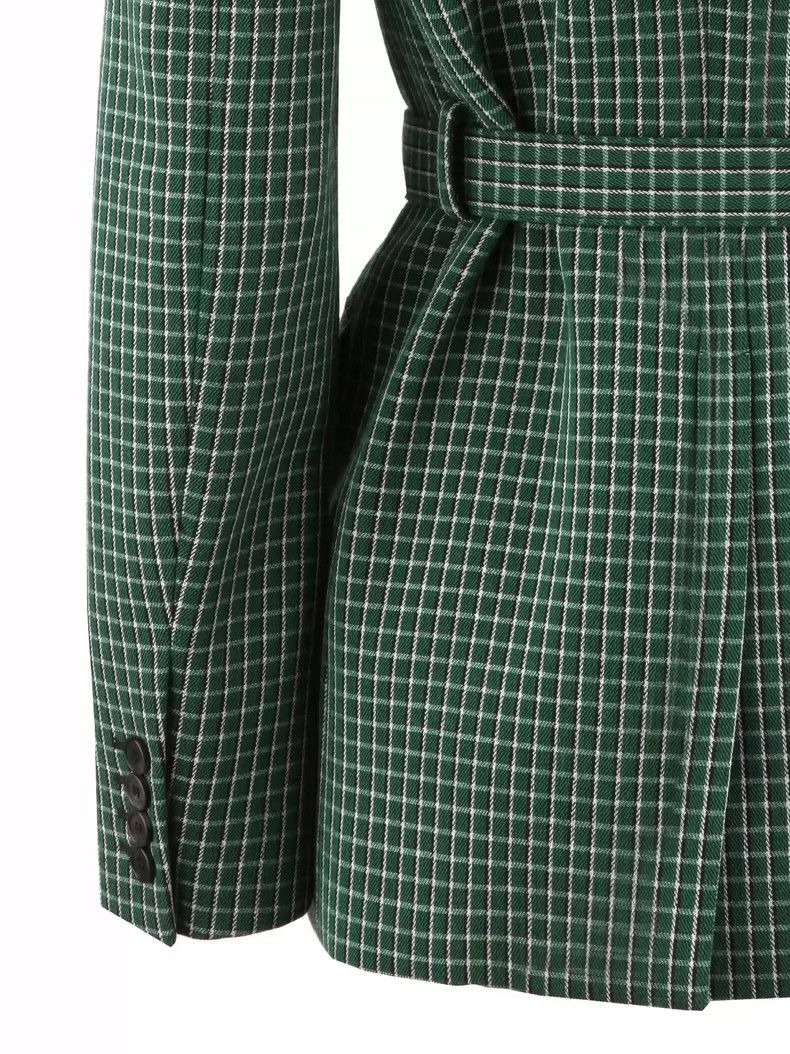 Givenchy Givenchy Green checkered blazer Size US XS / EU 42 / 0 - 3 Thumbnail