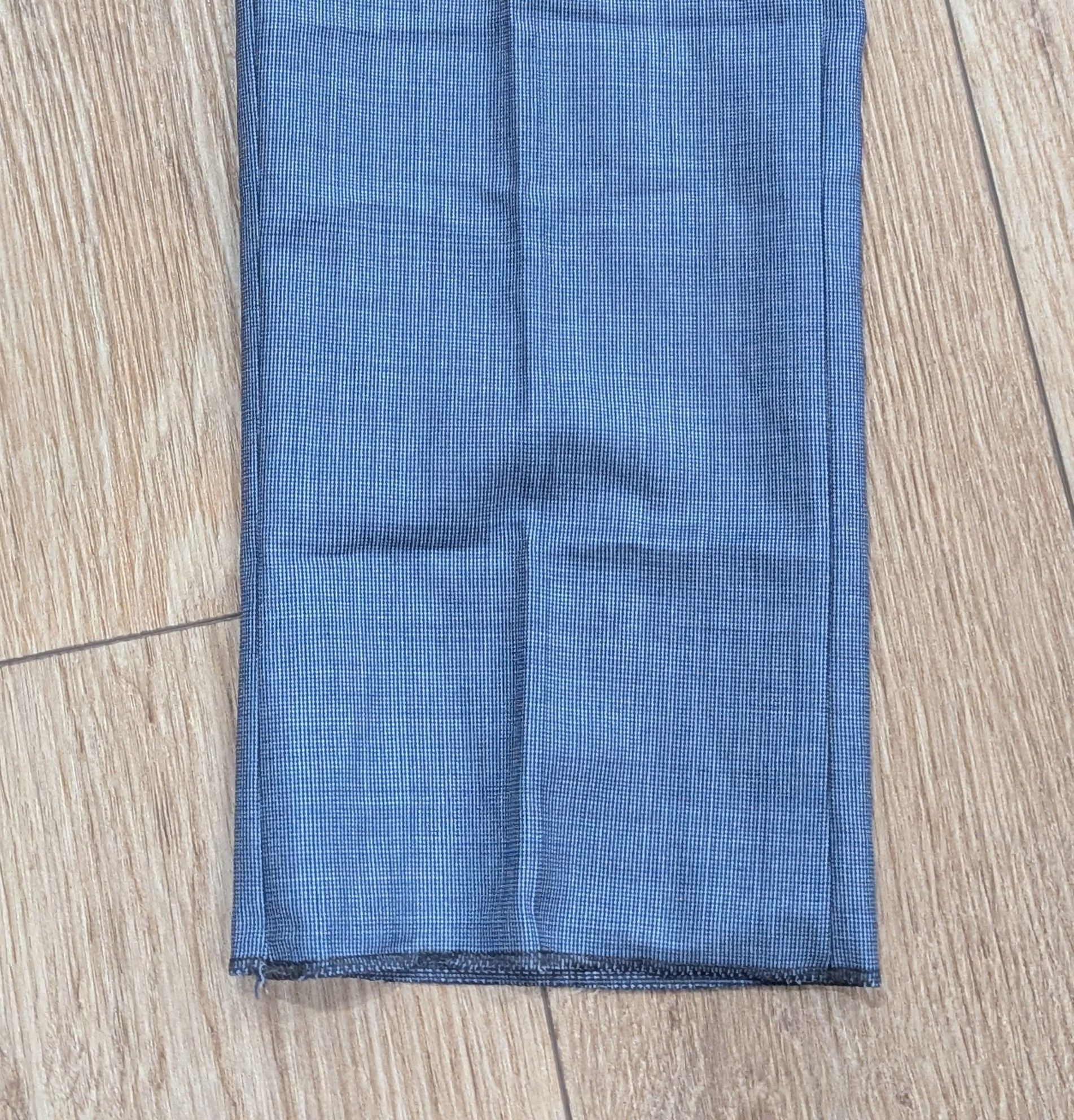 Emporio Armani Emporio Armani Flat Front Dress Pants Blue 50 US 34 Size US 34 / EU 50 - 5 Thumbnail
